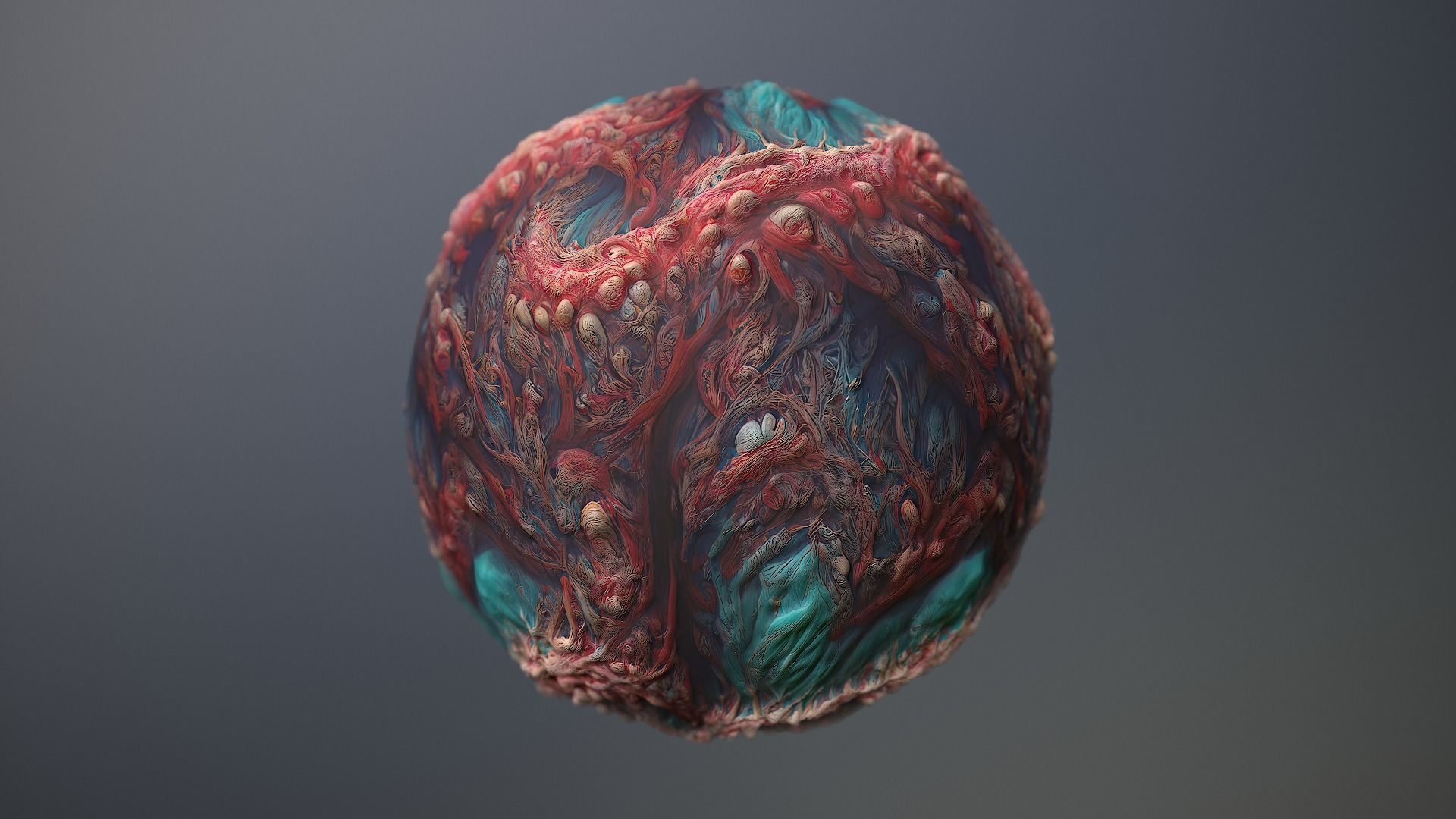 Material Skin Monster 18 Seamless PBR Texture Texture_10