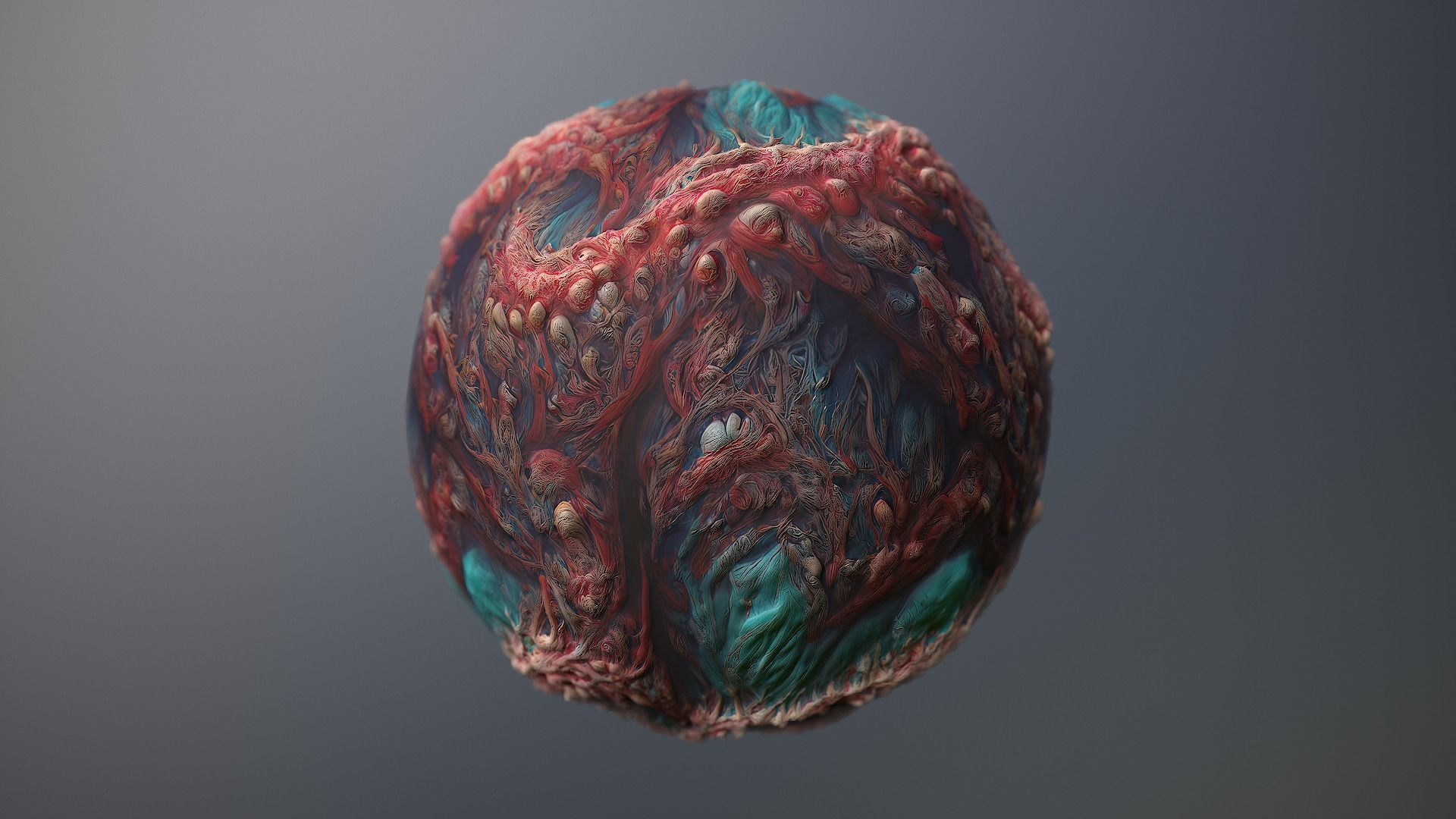 Material Skin Monster 18 Seamless PBR Texture Texture_9