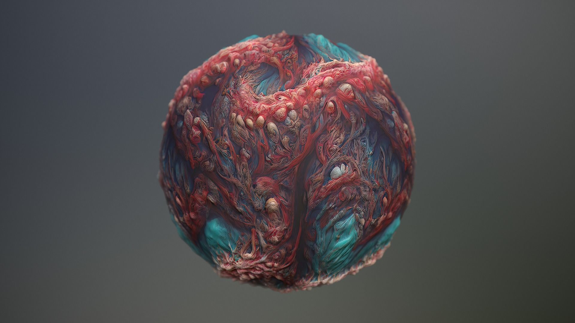 Material Skin Monster 18 Seamless PBR Texture Texture_14