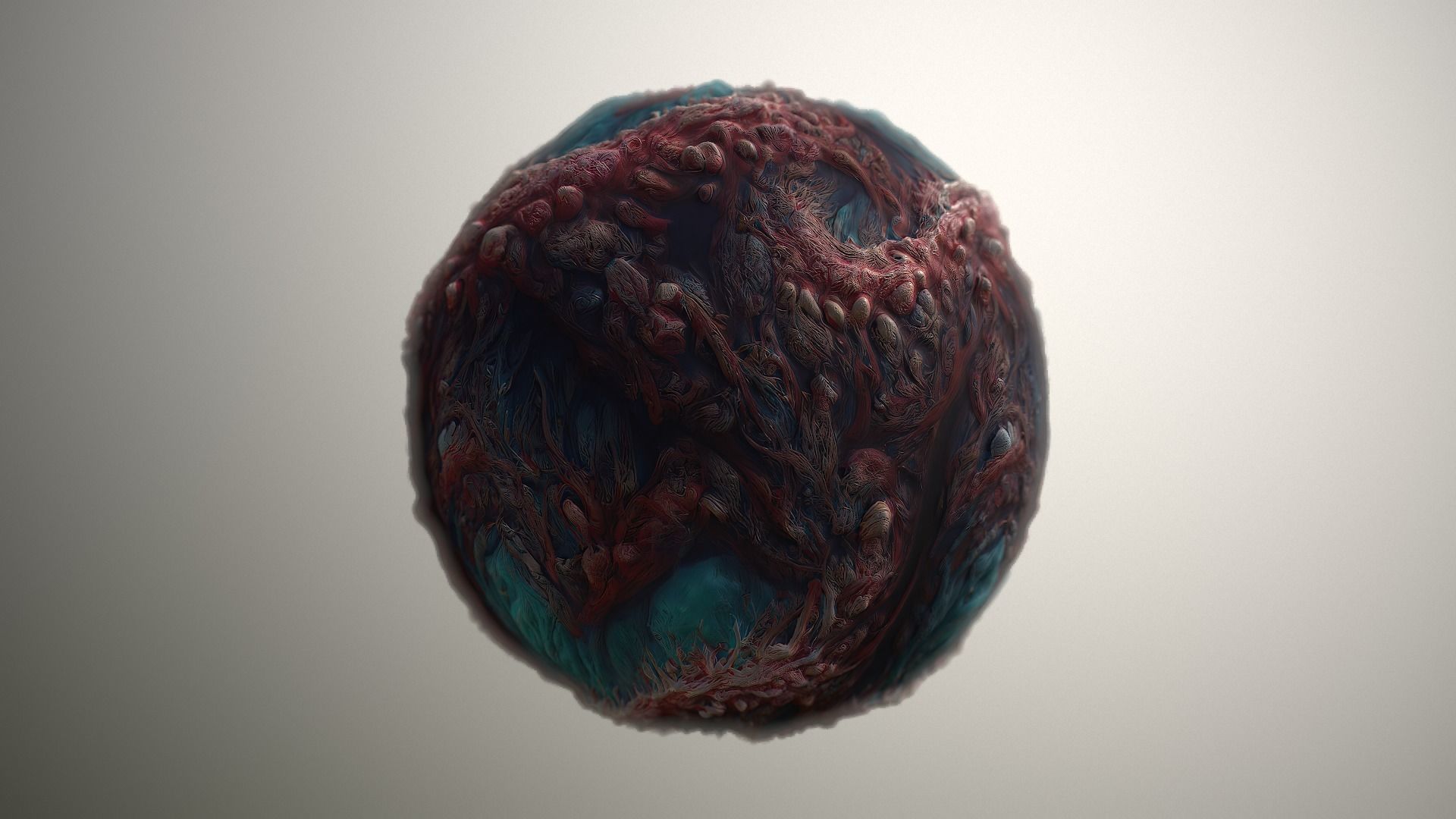 Material Skin Monster 18 Seamless PBR Texture Texture_18
