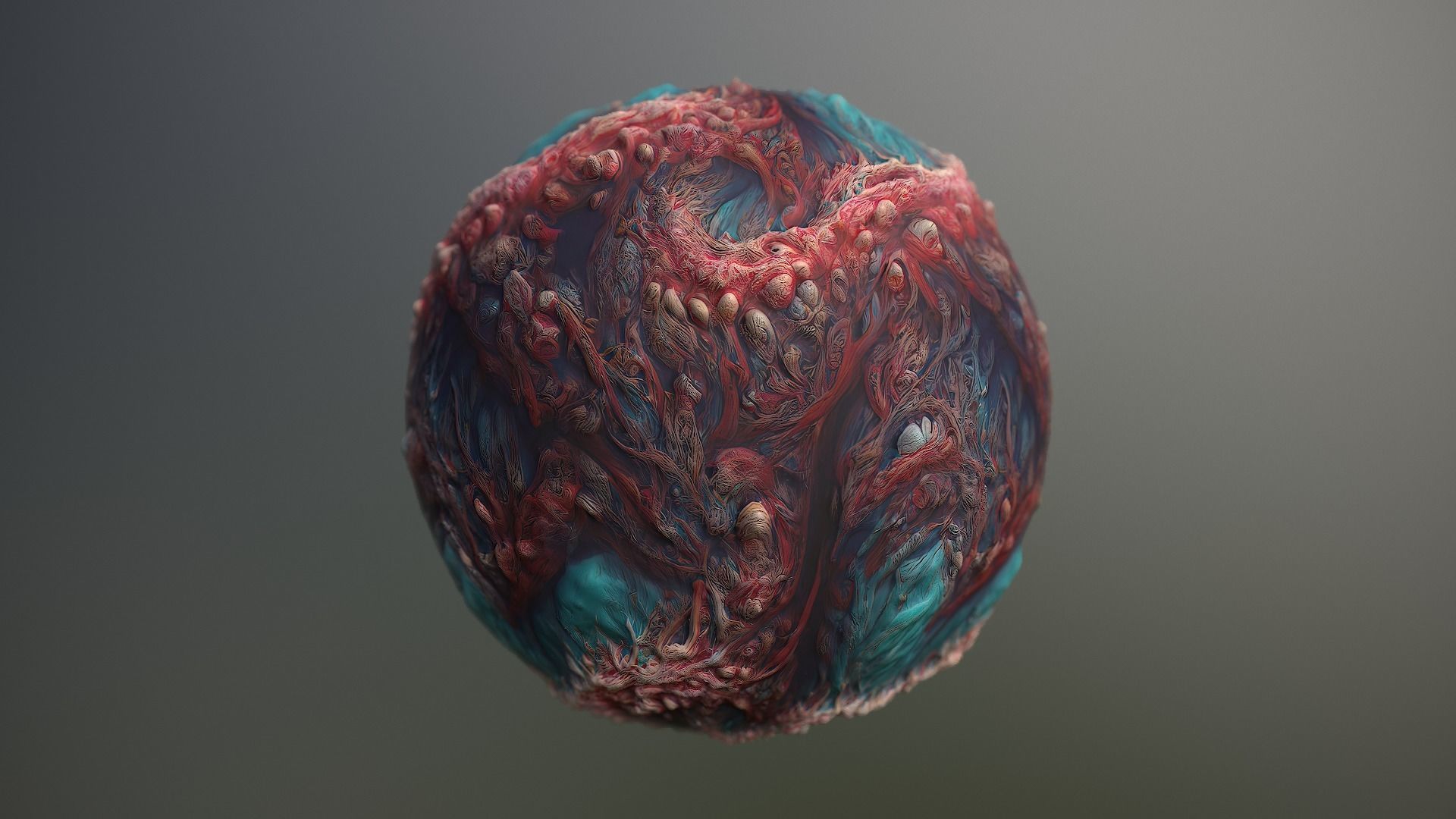 Material Skin Monster 18 Seamless PBR Texture Texture_13