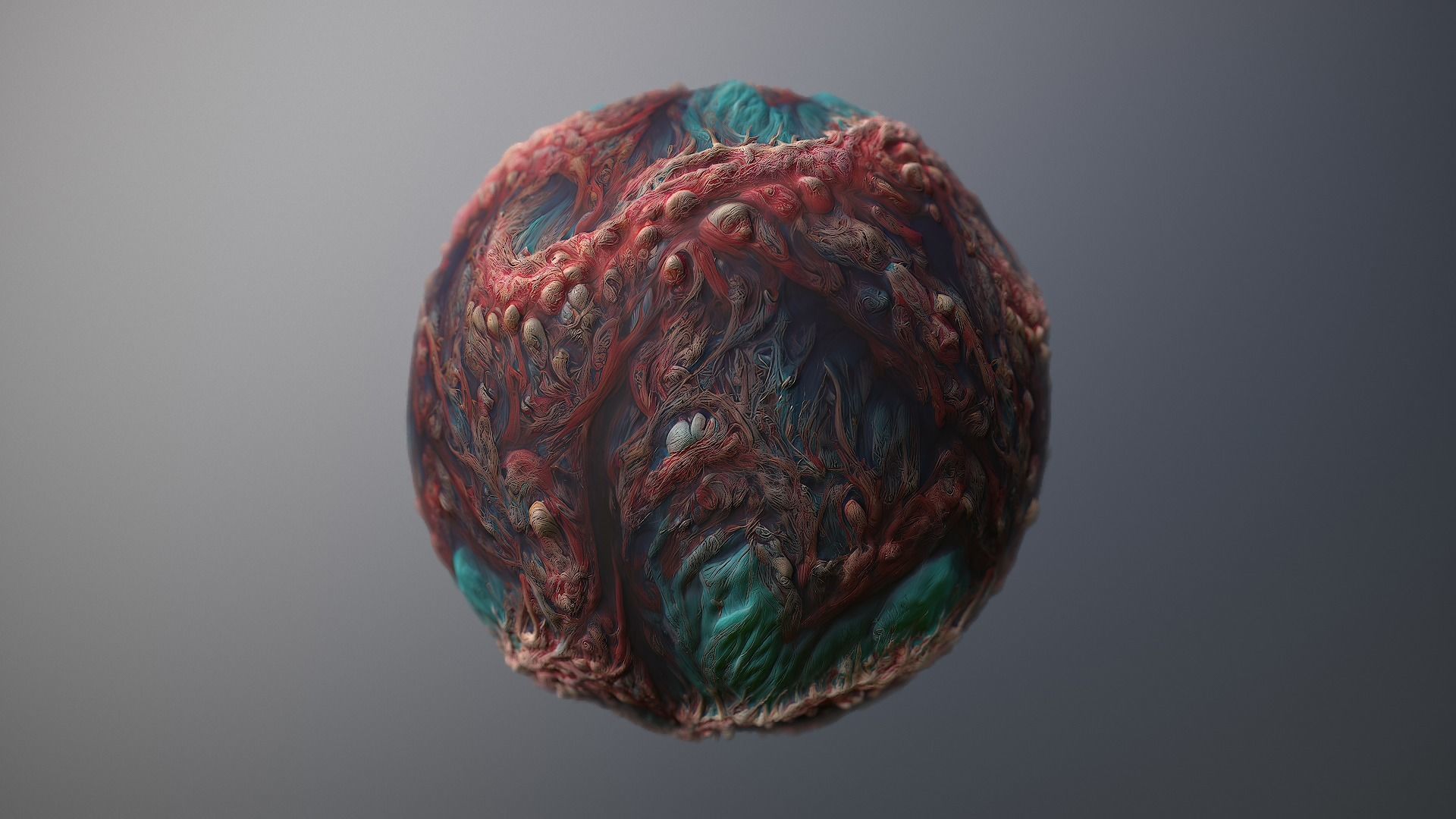Material Skin Monster 18 Seamless PBR Texture Texture_8