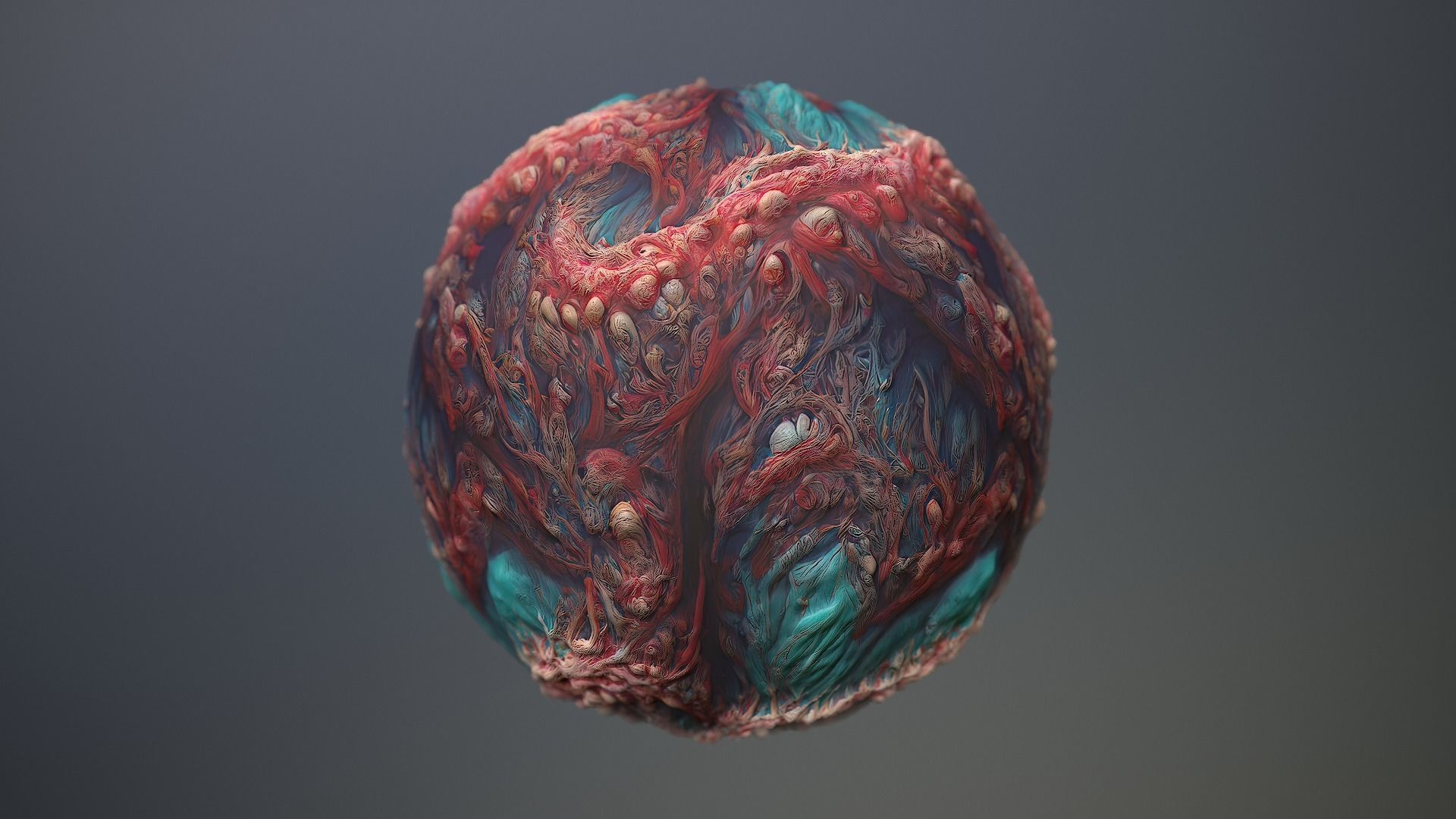 Material Skin Monster 18 Seamless PBR Texture Texture_11
