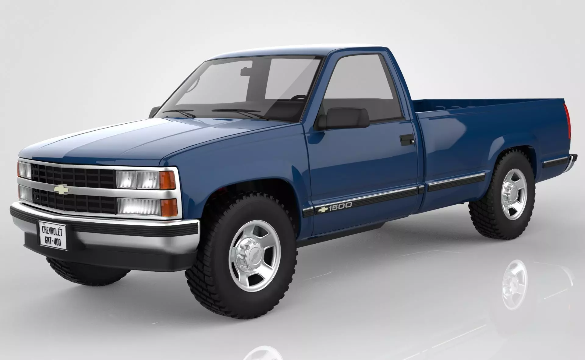Chevrolet Silverado 1500 1994 3D model_0