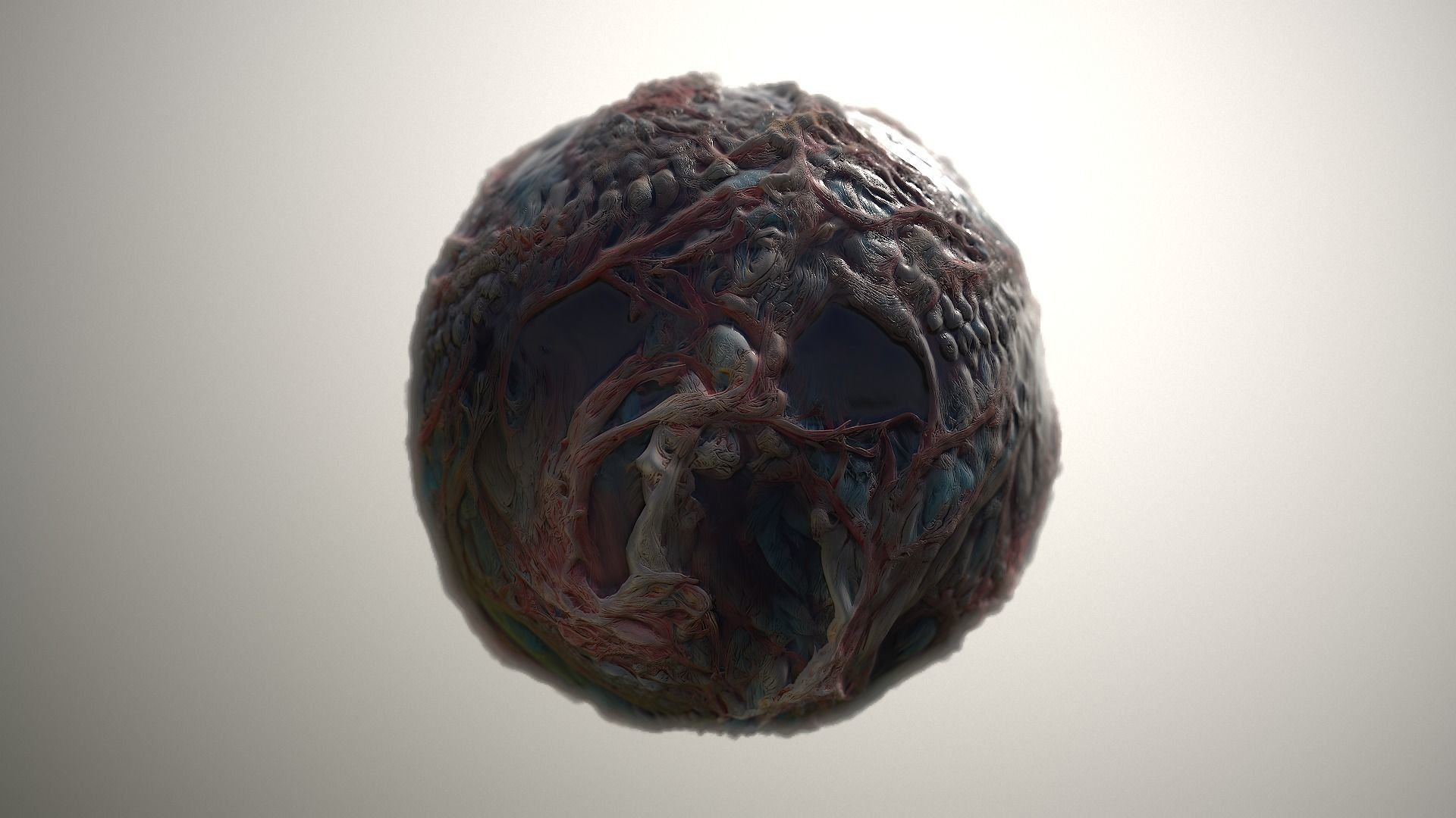 Material Skin Monster 17 Seamless PBR Texture Texture_19