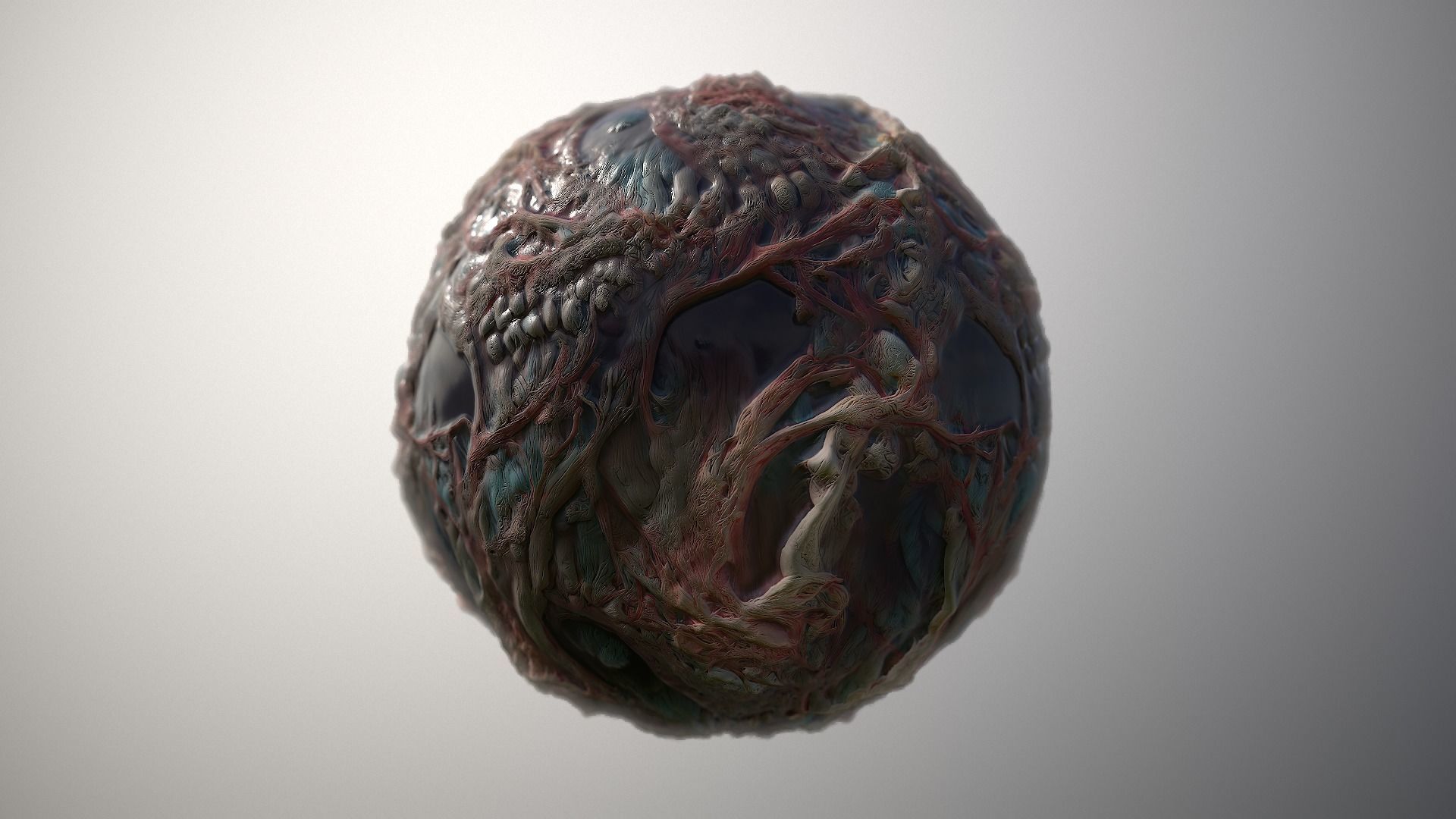 Material Skin Monster 17 Seamless PBR Texture Texture_5