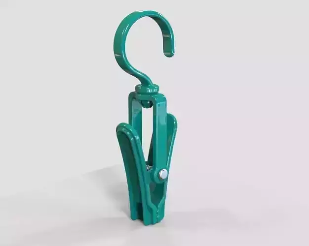 Cloth Clip With Hanger 3D print model