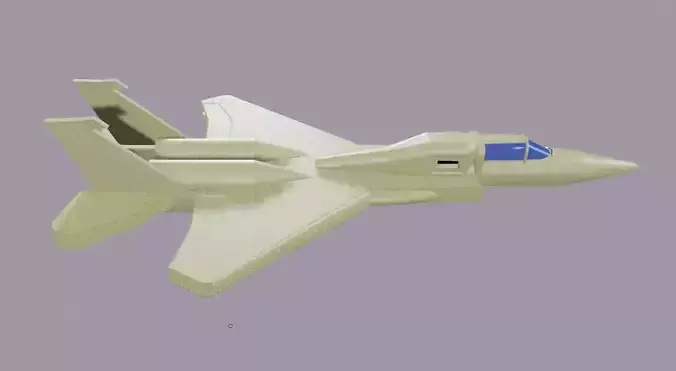 WAR JET-ELICOPTER MILLITARY Low-poly 3D model