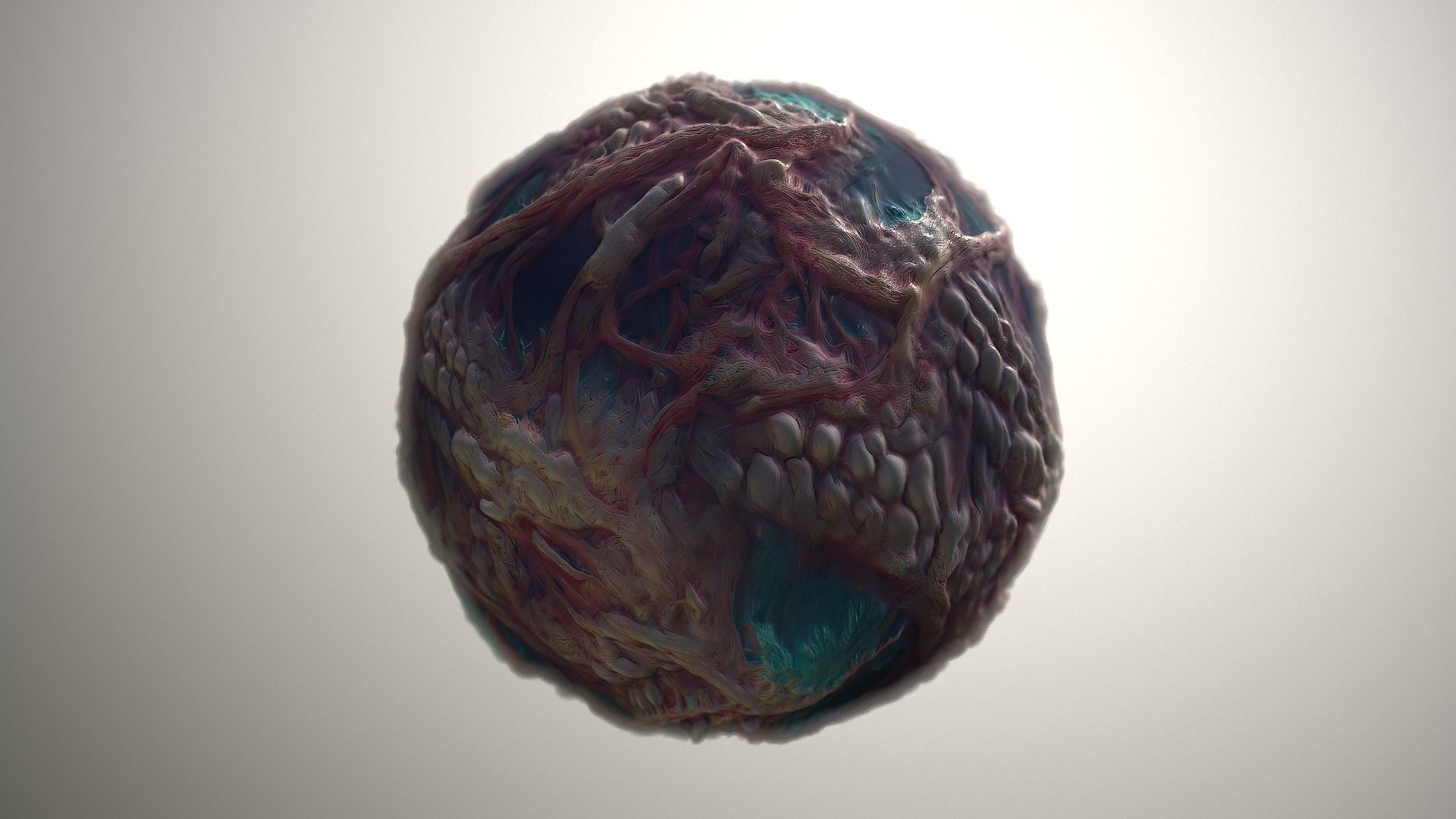 Material Skin Monster 16 Seamless PBR Texture Texture_19