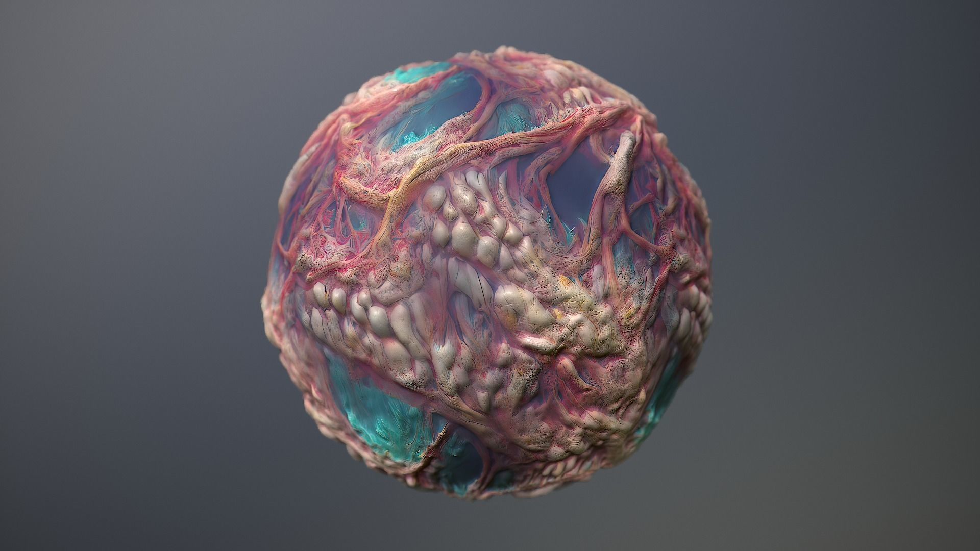 Material Skin Monster 16 Seamless PBR Texture Texture_10