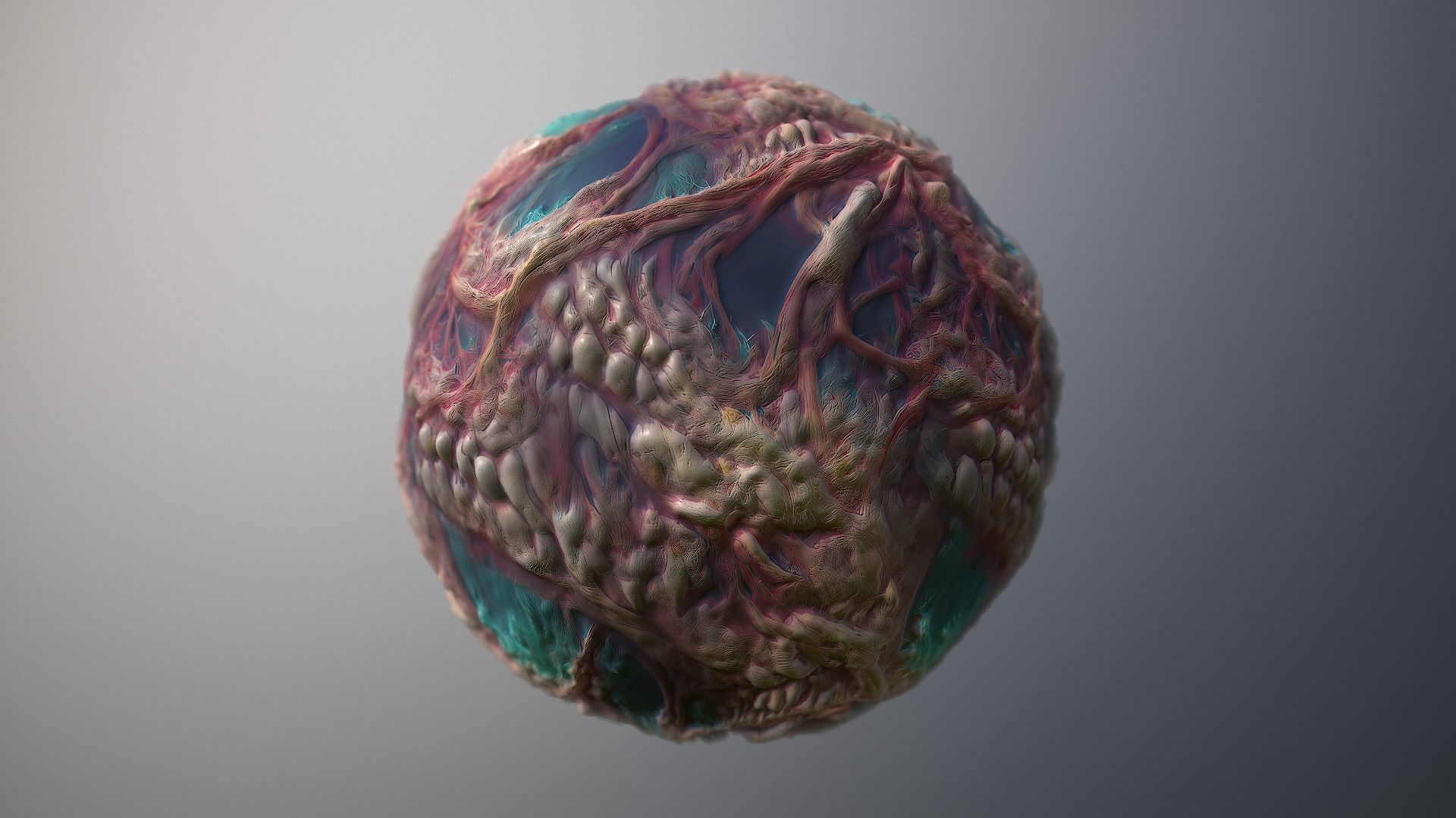 Material Skin Monster 16 Seamless PBR Texture Texture_7