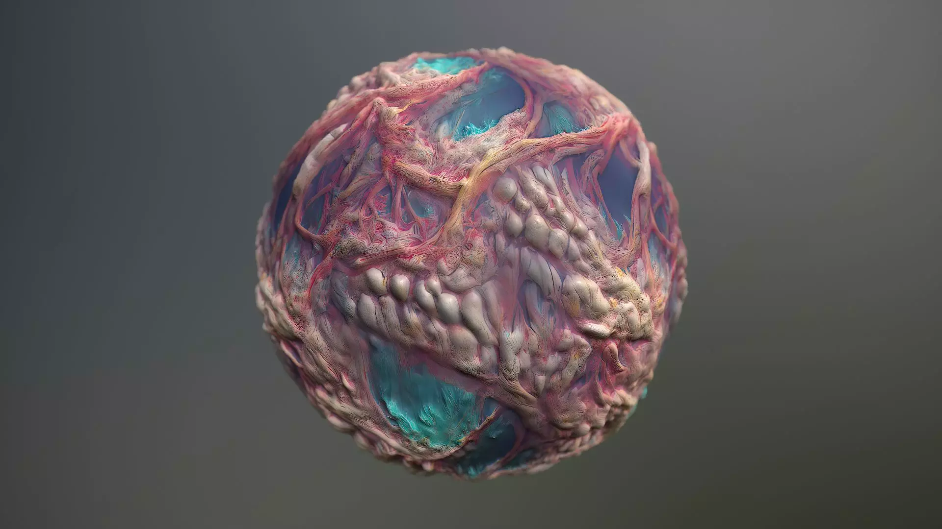 Material Skin Monster 16 Seamless PBR Texture Texture_0