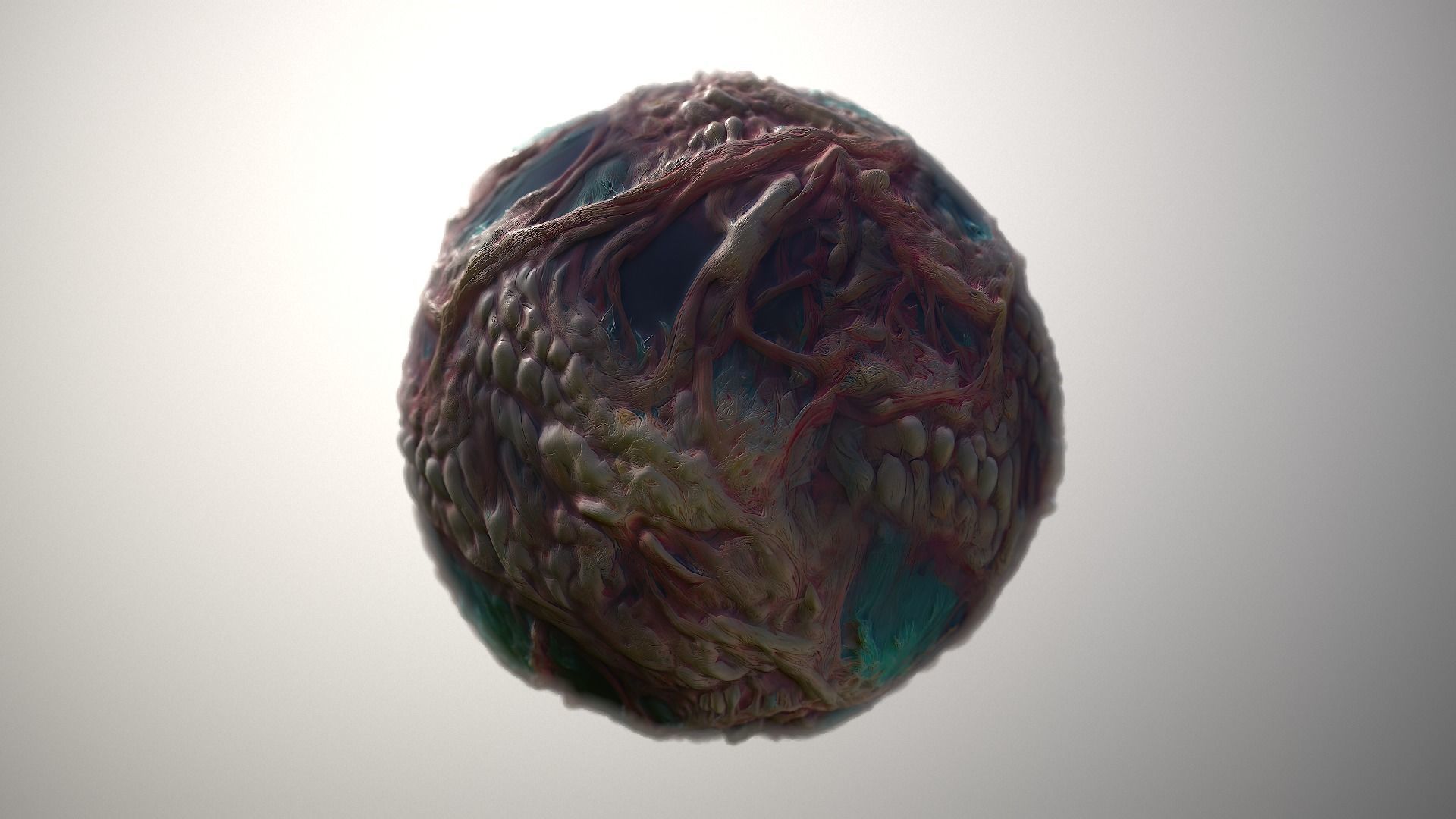 Material Skin Monster 16 Seamless PBR Texture Texture_4