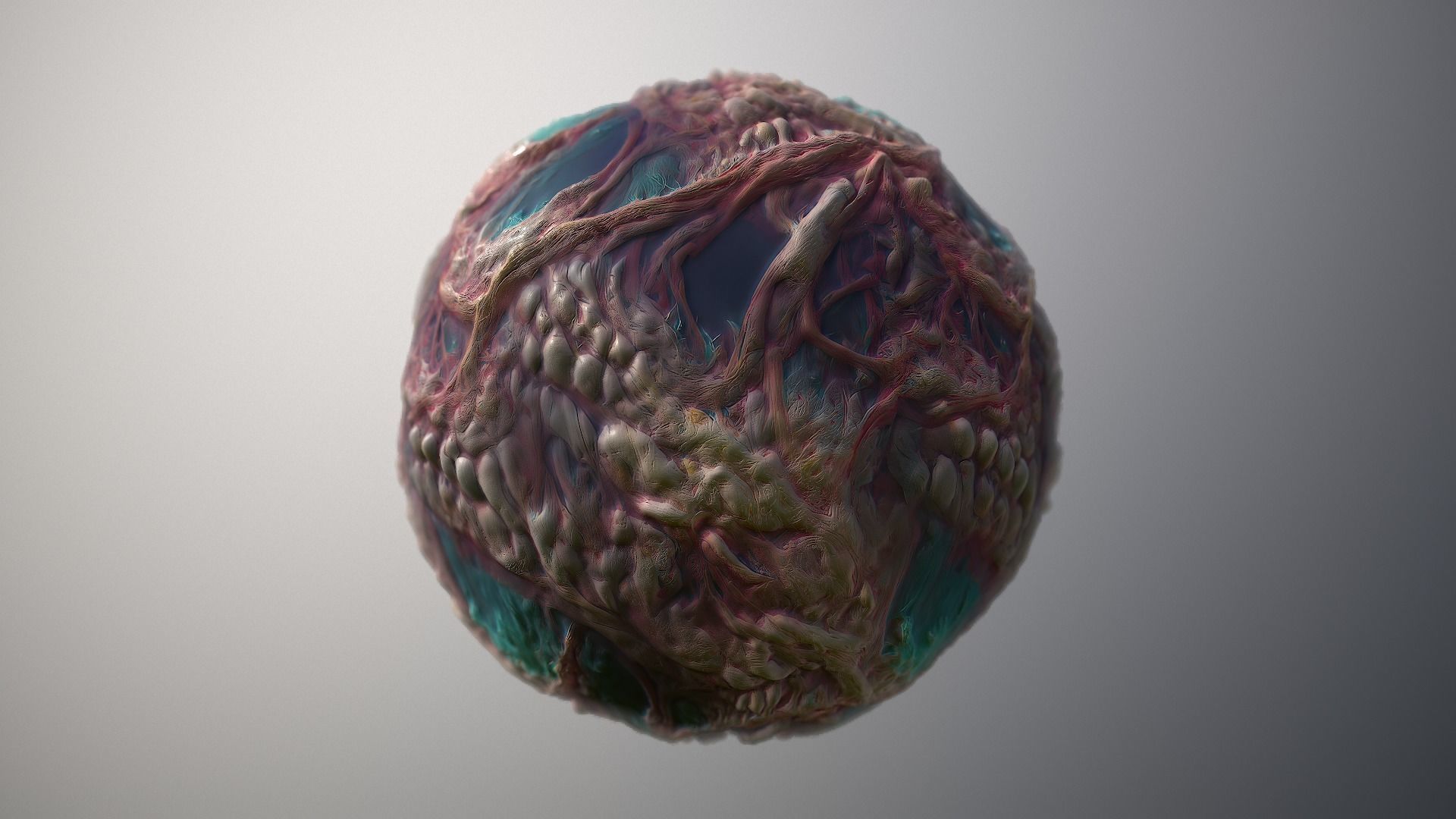 Material Skin Monster 16 Seamless PBR Texture Texture_6