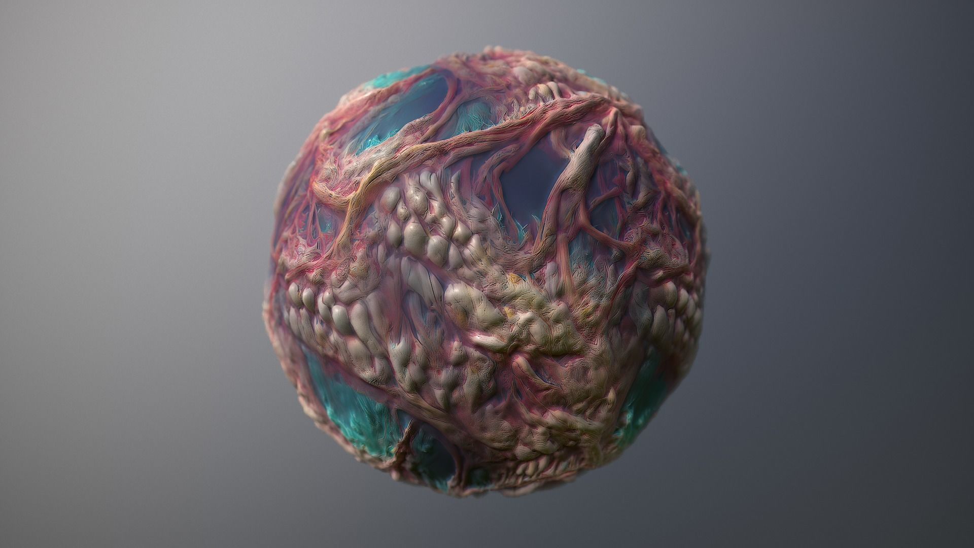 Material Skin Monster 16 Seamless PBR Texture Texture_8