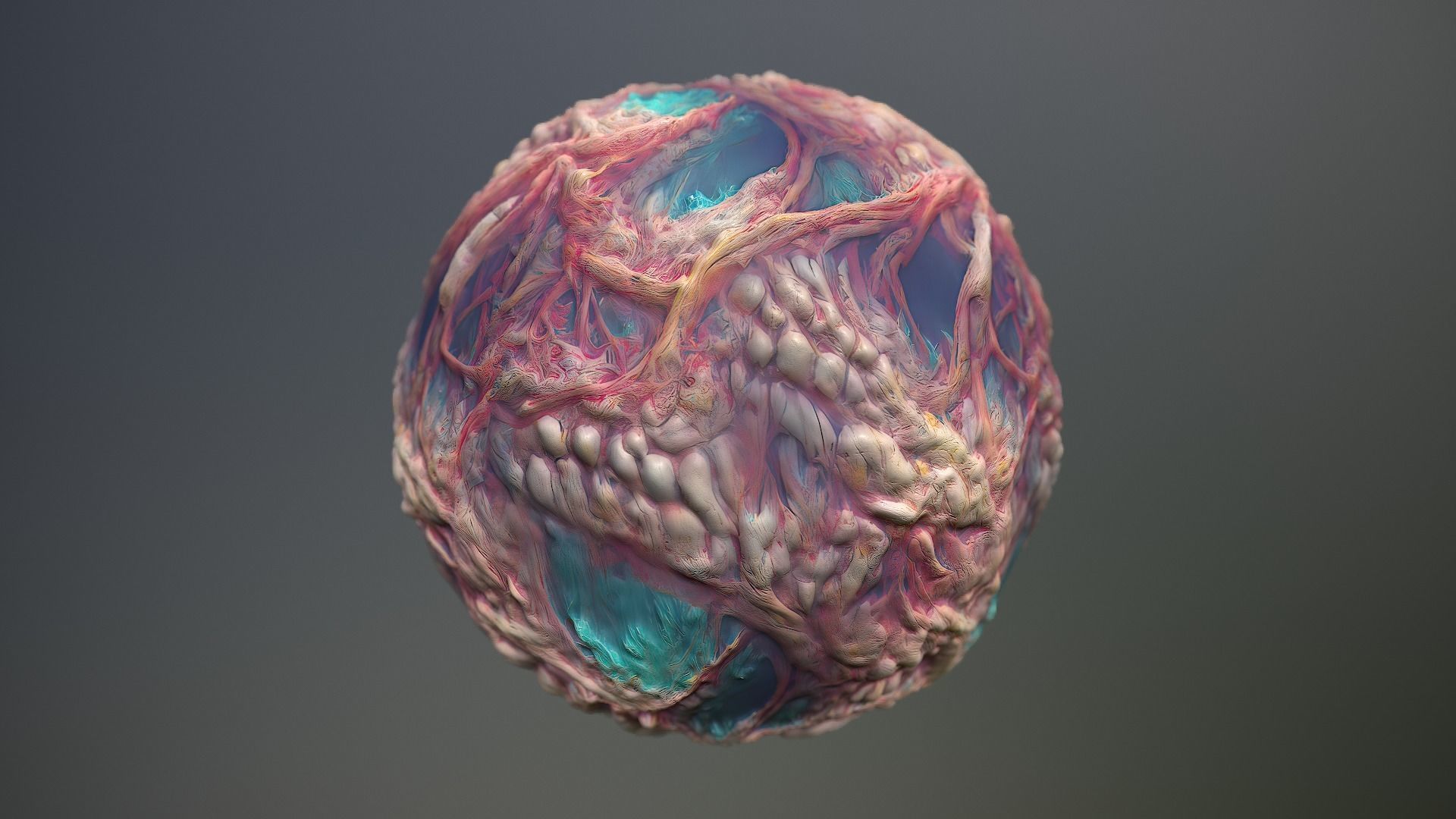 Material Skin Monster 16 Seamless PBR Texture Texture_14
