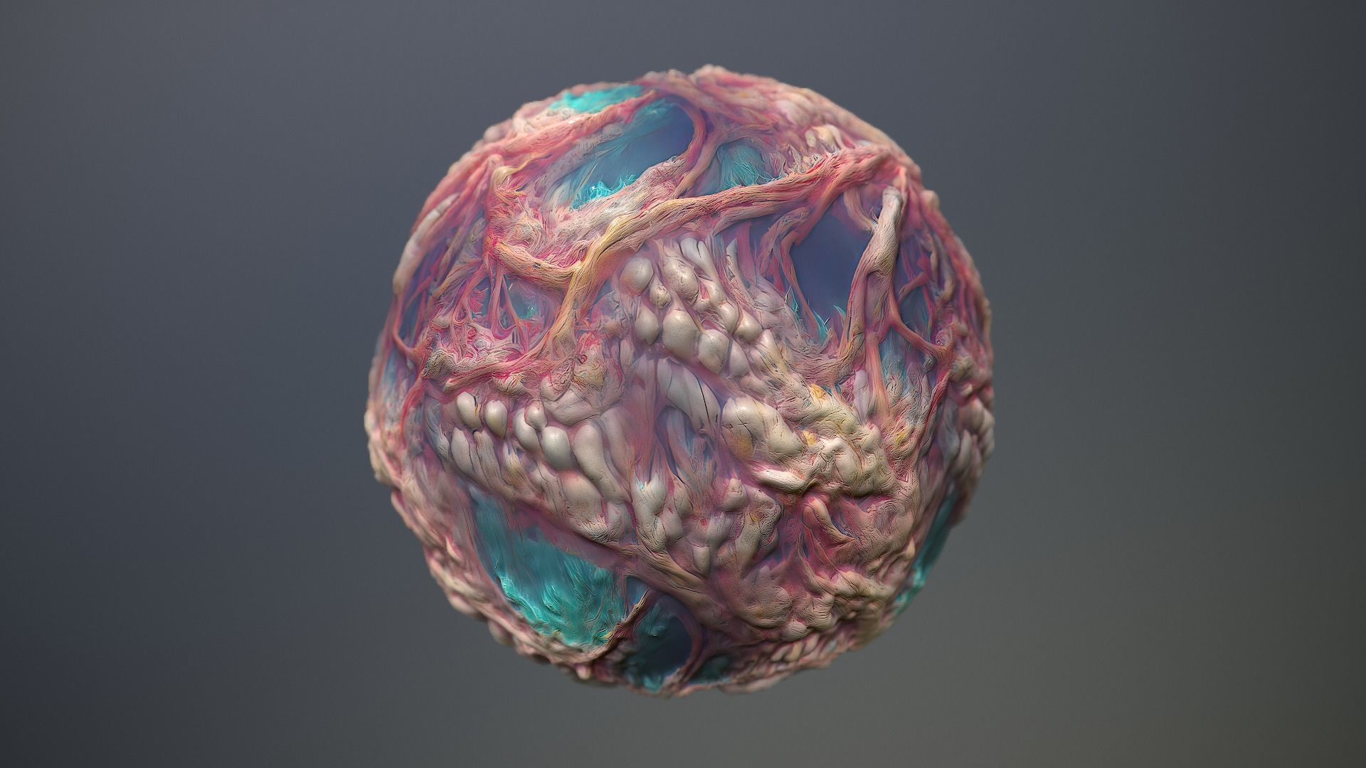 Material Skin Monster 16 Seamless PBR Texture Texture_11