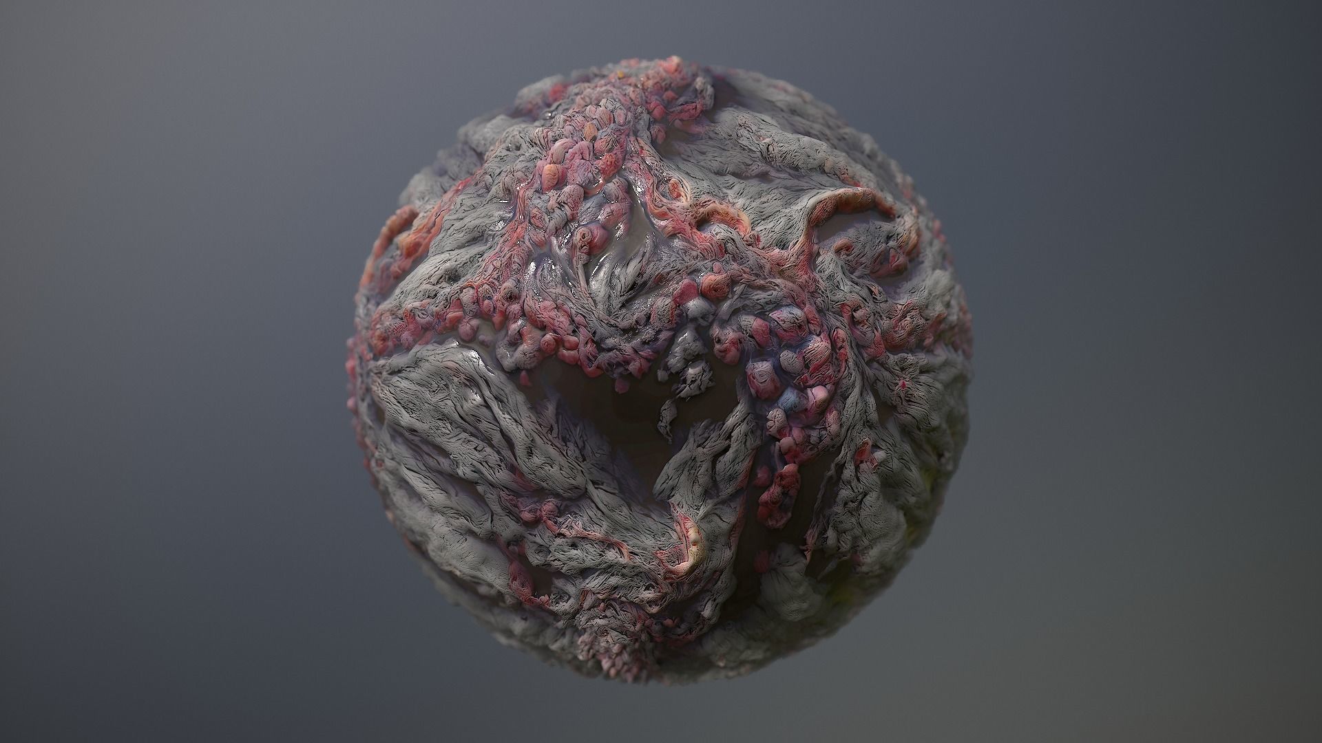 Material Skin Monster 15 Seamless PBR Texture Texture_10