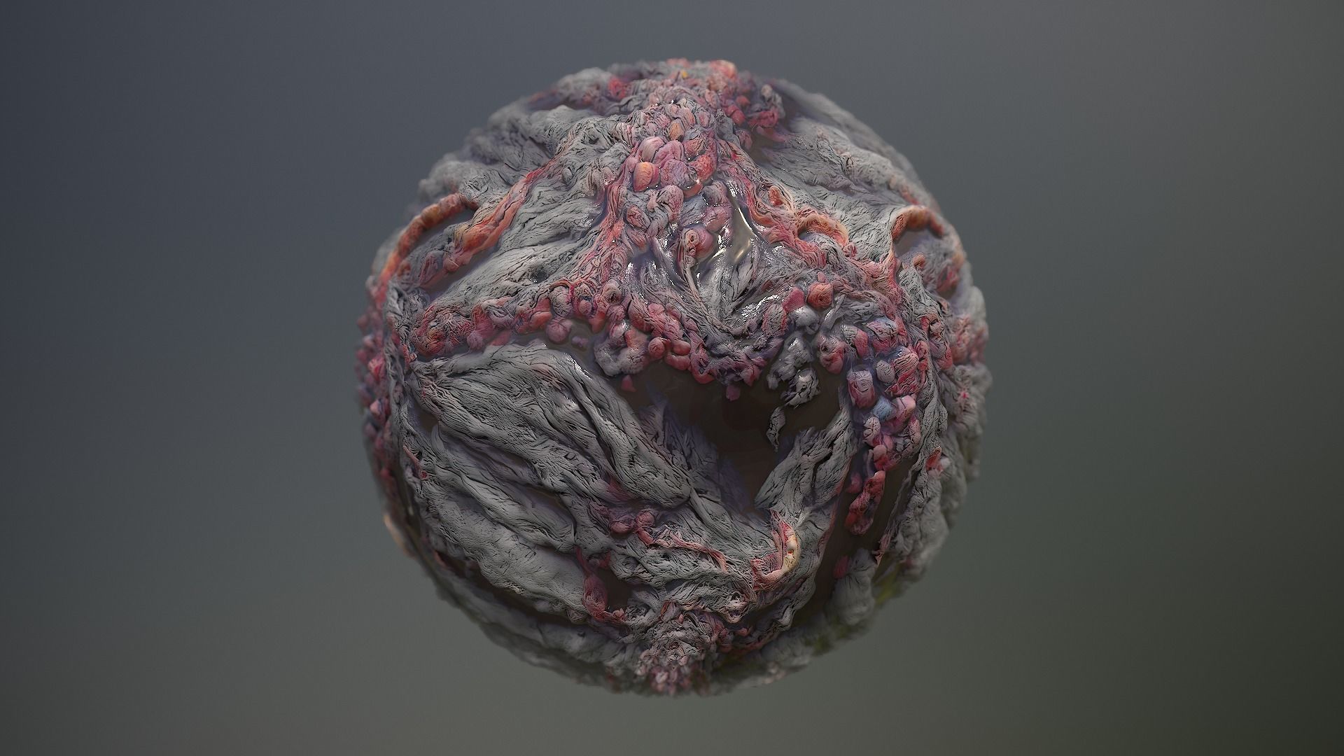 Material Skin Monster 15 Seamless PBR Texture Texture_14