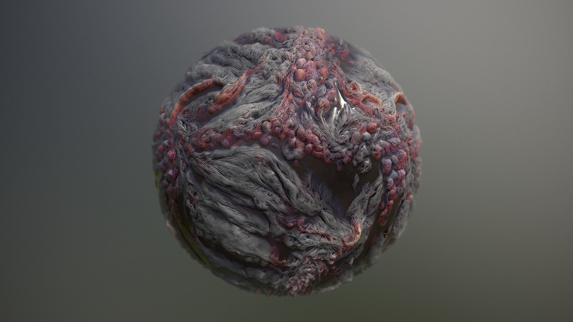Material Skin Monster 15 Seamless PBR Texture Texture_13