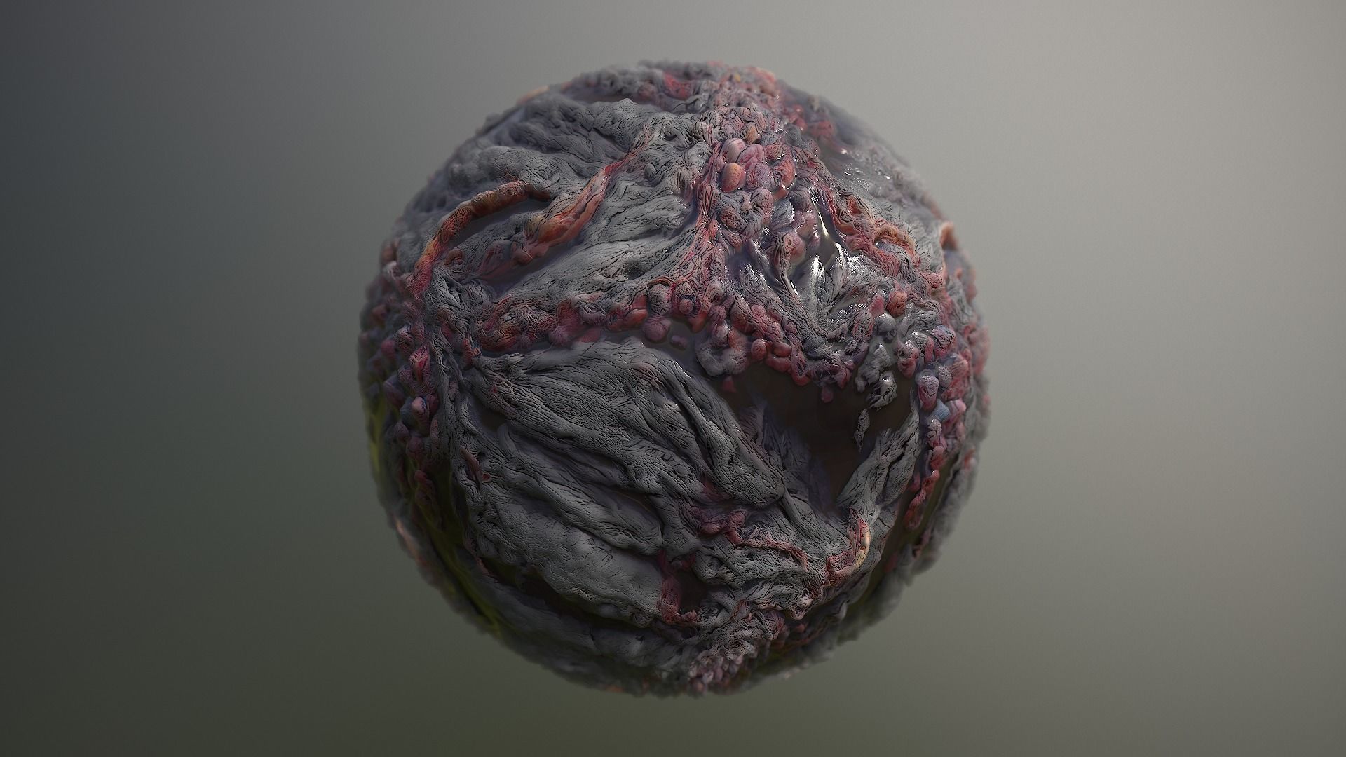 Material Skin Monster 15 Seamless PBR Texture Texture_15