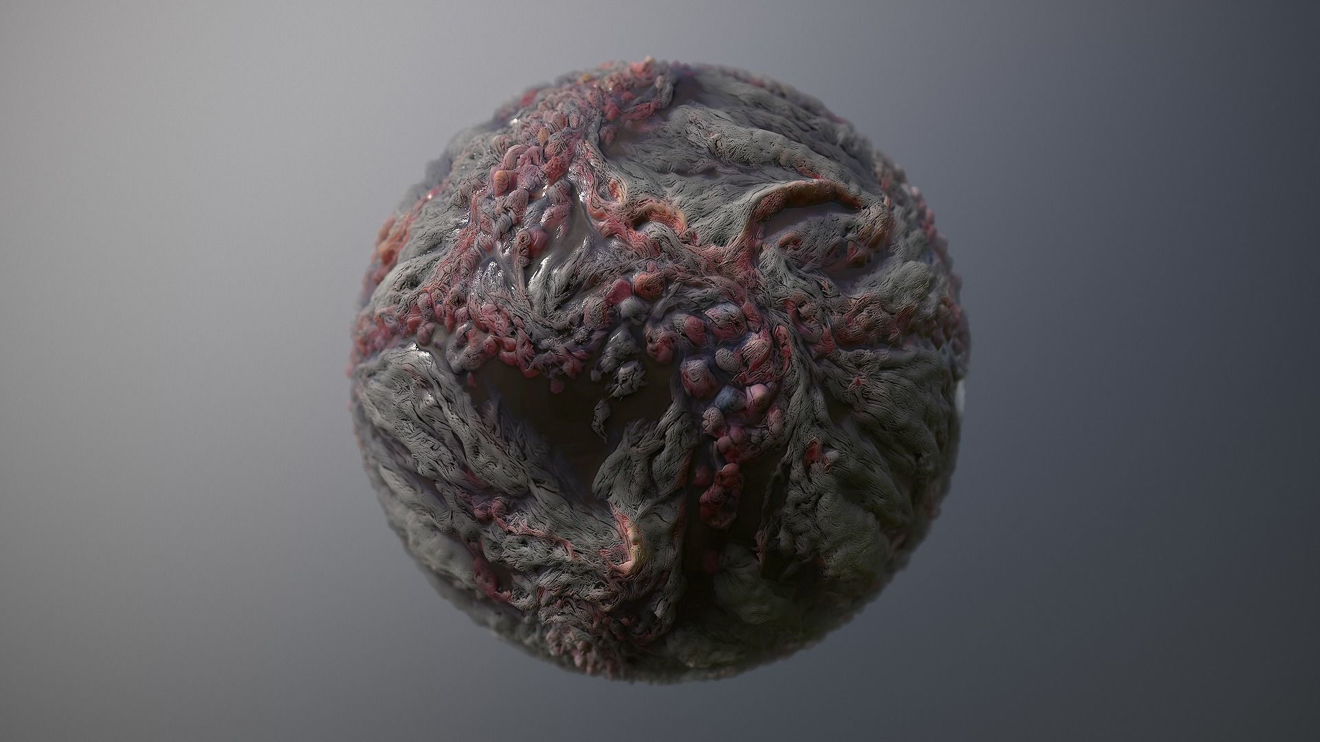 Material Skin Monster 15 Seamless PBR Texture Texture_8