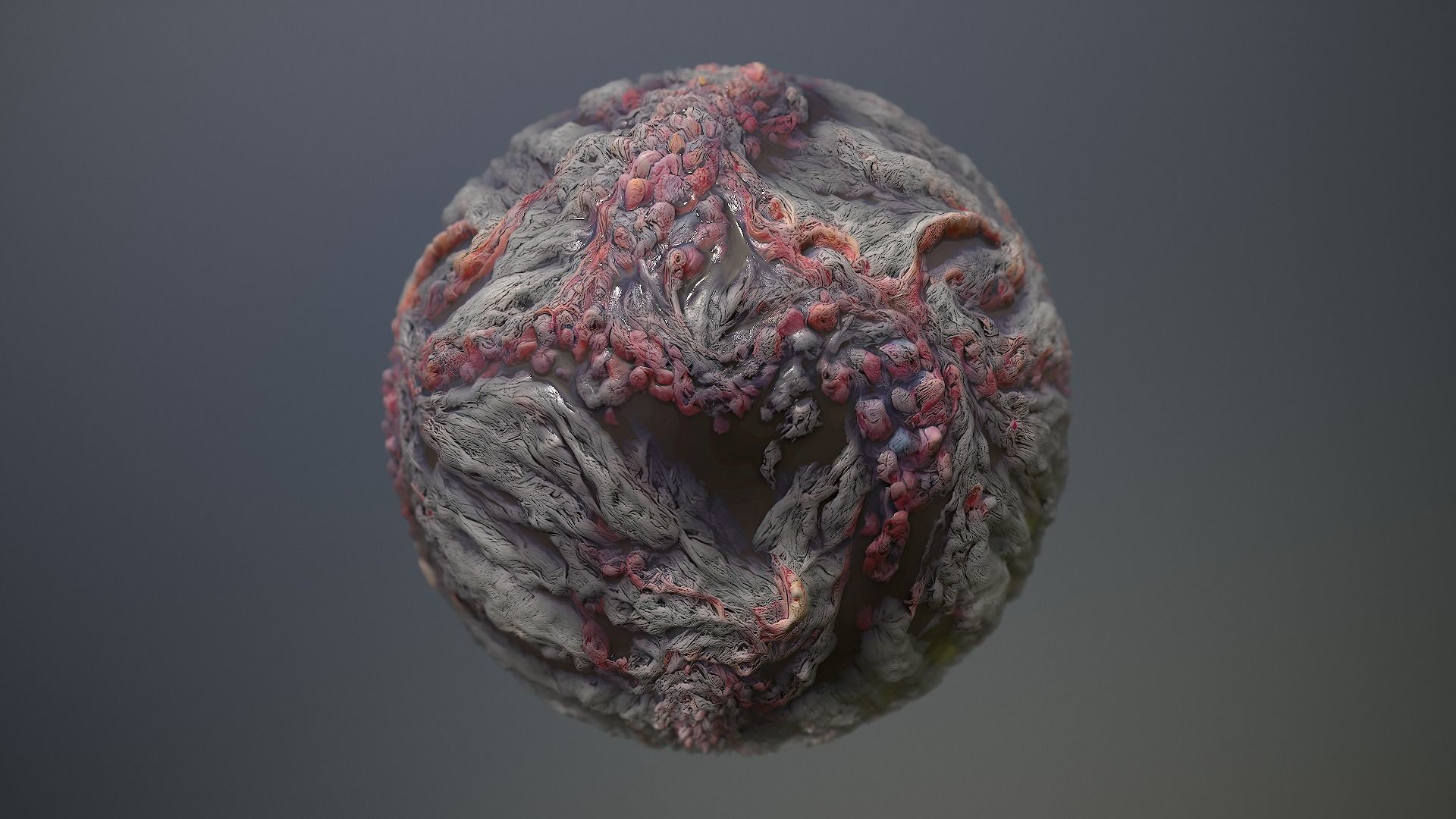 Material Skin Monster 15 Seamless PBR Texture Texture_11