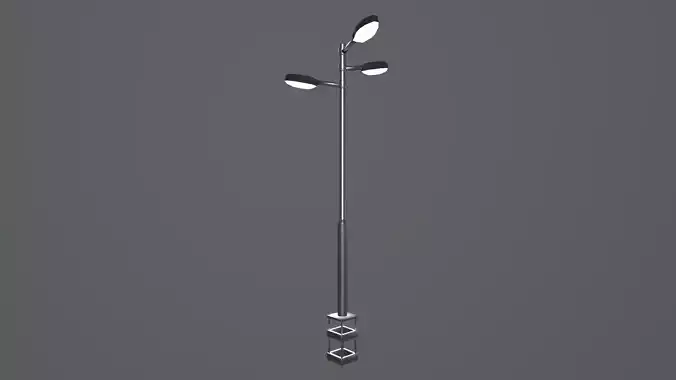 Street Light 3D Model Low-poly 3D model