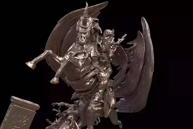 Scull Knight angel 
