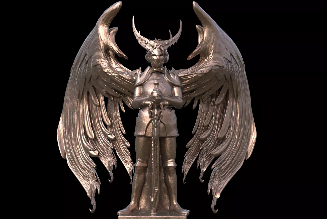 Arch Noble Fallen Angel 2  3D model_0