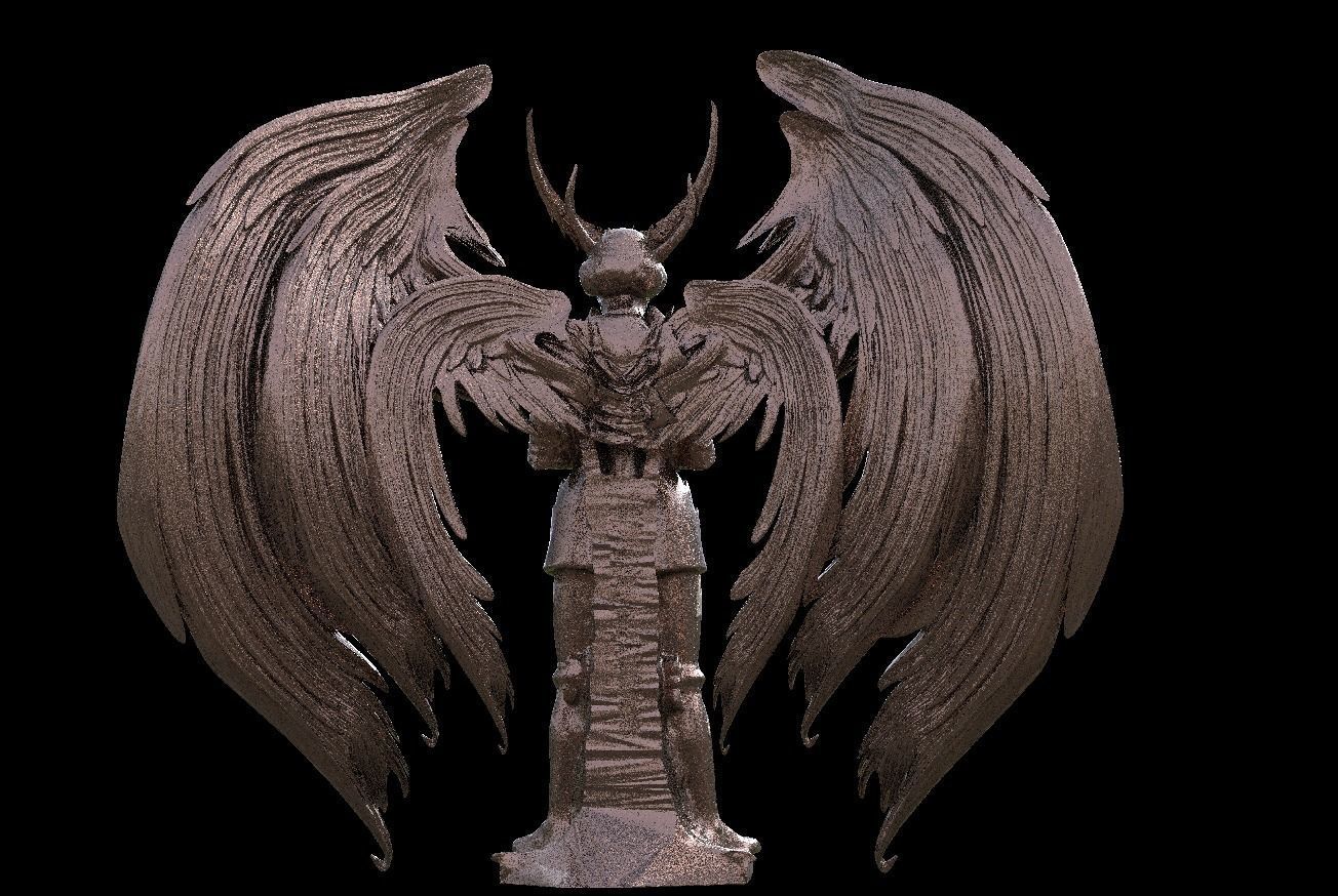 Arch Noble Fallen Angel 2  3D model_1