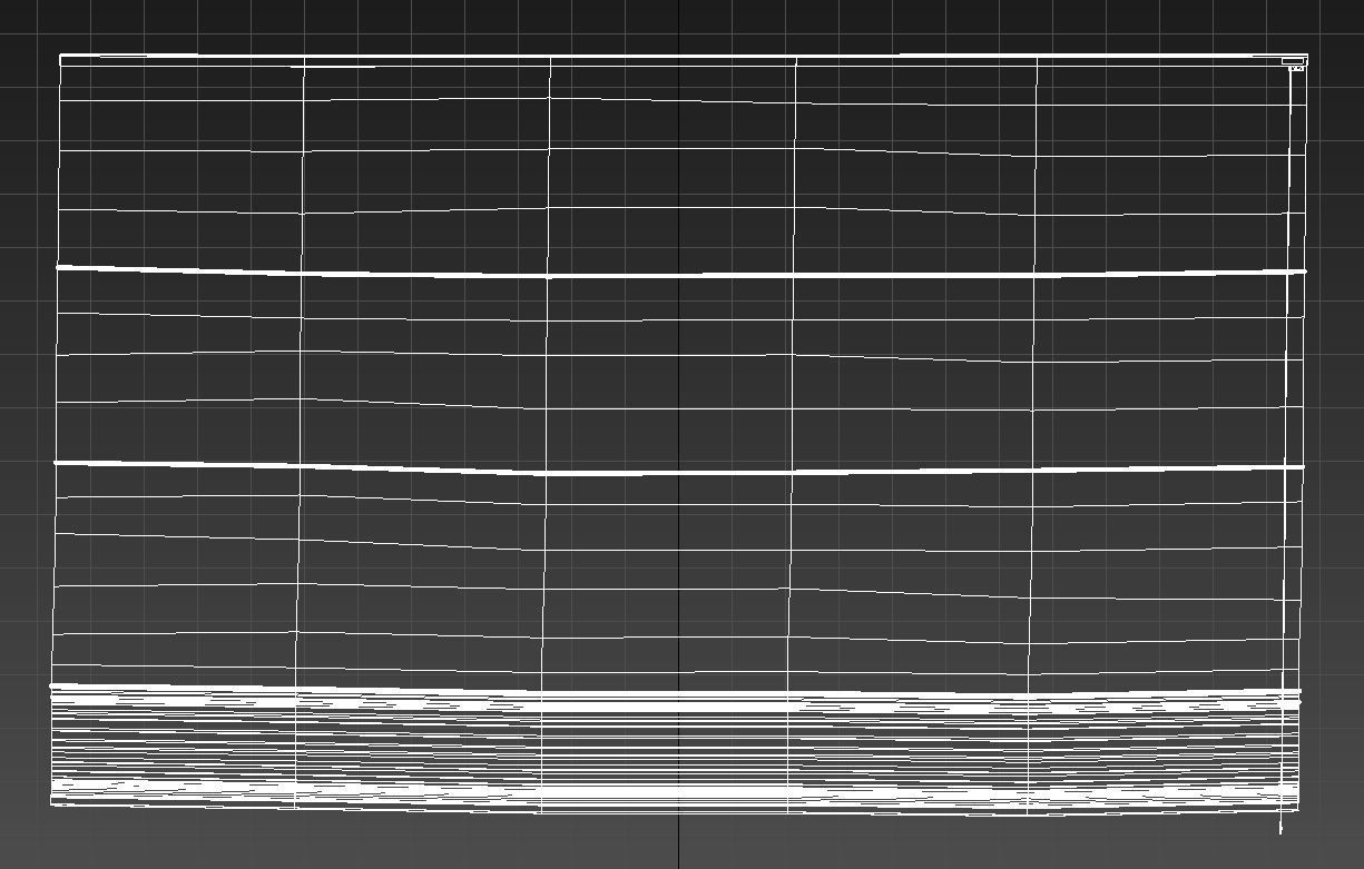 Fabric curtain blinds 3D model_10