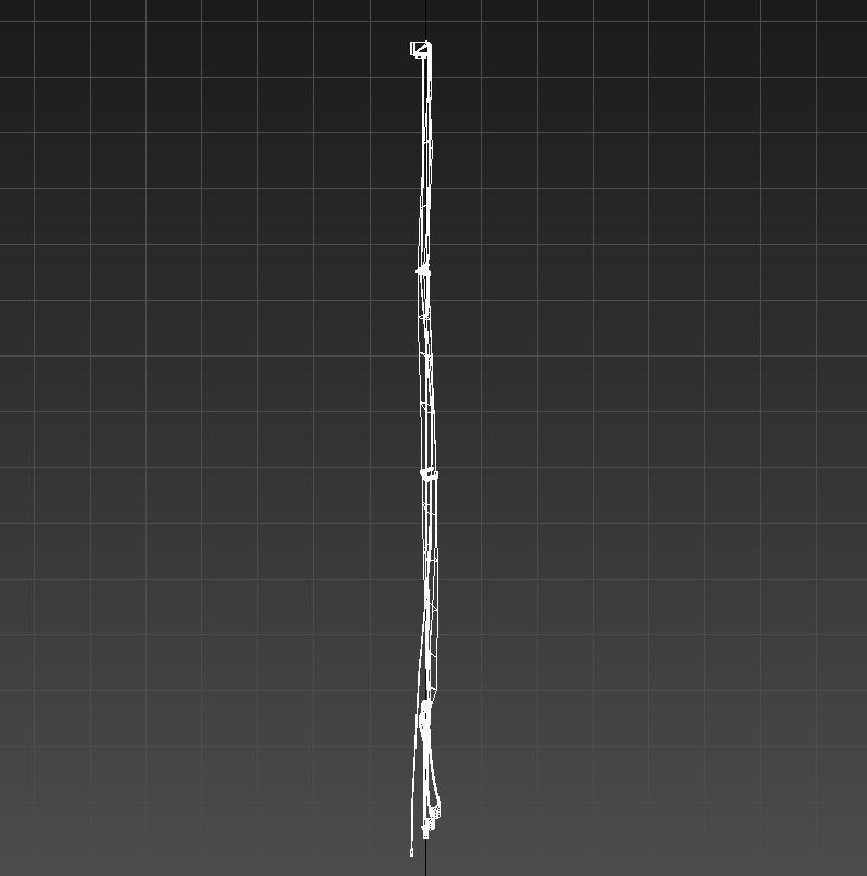 Fabric curtain blinds 3D model_9