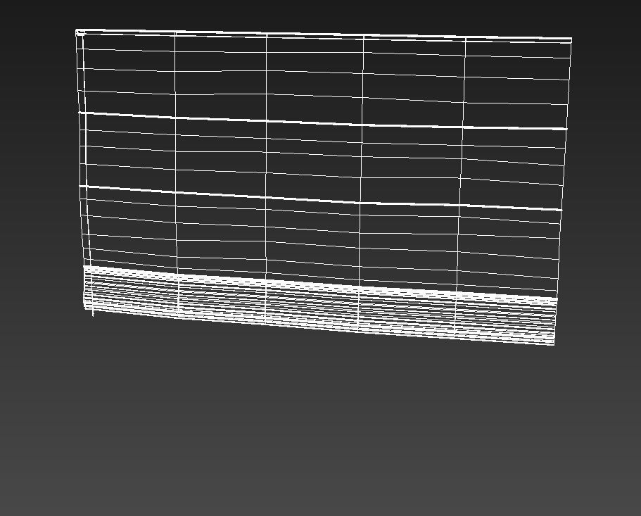 Fabric curtain blinds 3D model_8