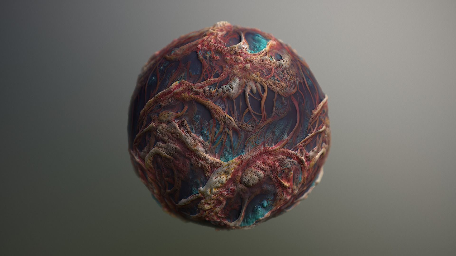 Material Skin Monster 14 Seamless PBR Texture Texture_15