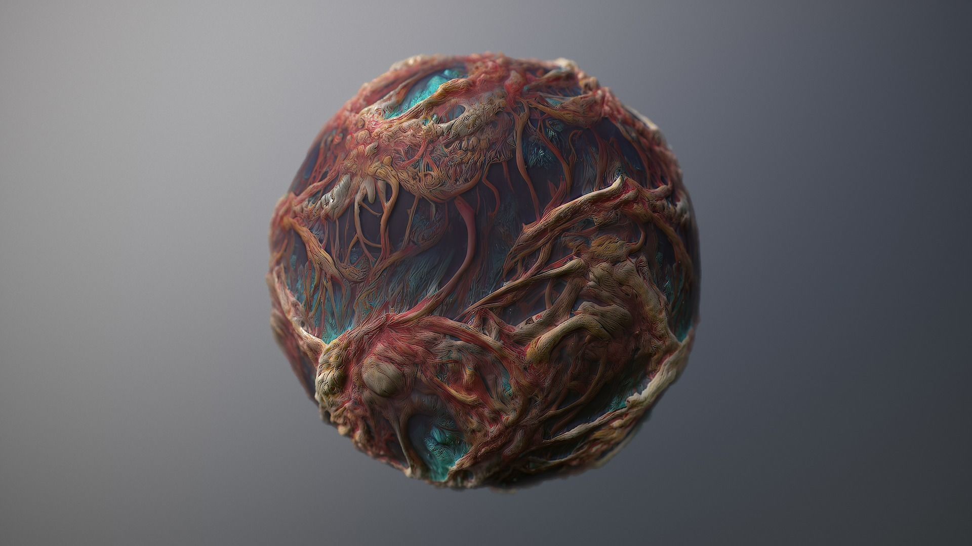 Material Skin Monster 14 Seamless PBR Texture Texture_8