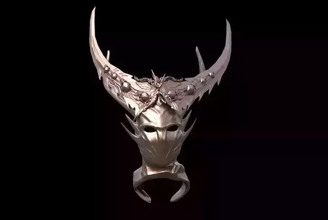 Noble Fallen Angel Helmet 1 3D model