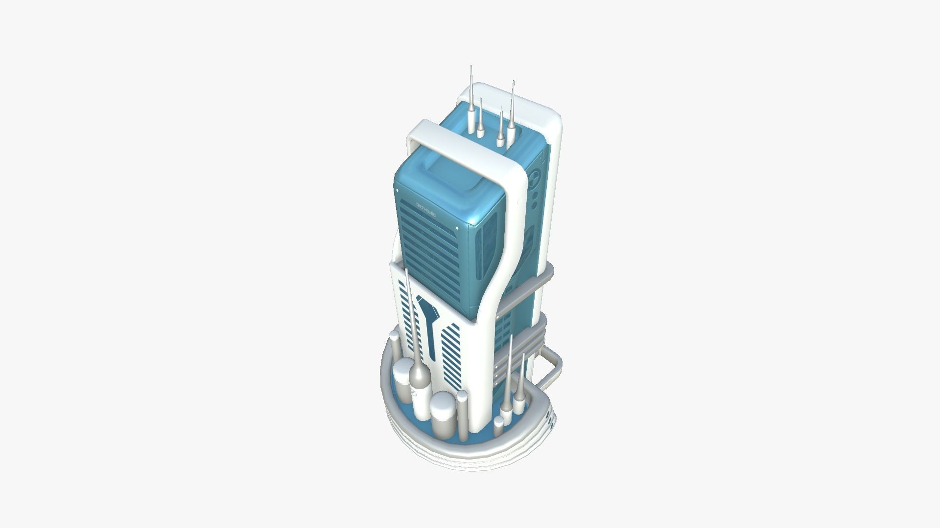 10 SciFi Buildings A Collection - Sci Fi Exterior Design _39