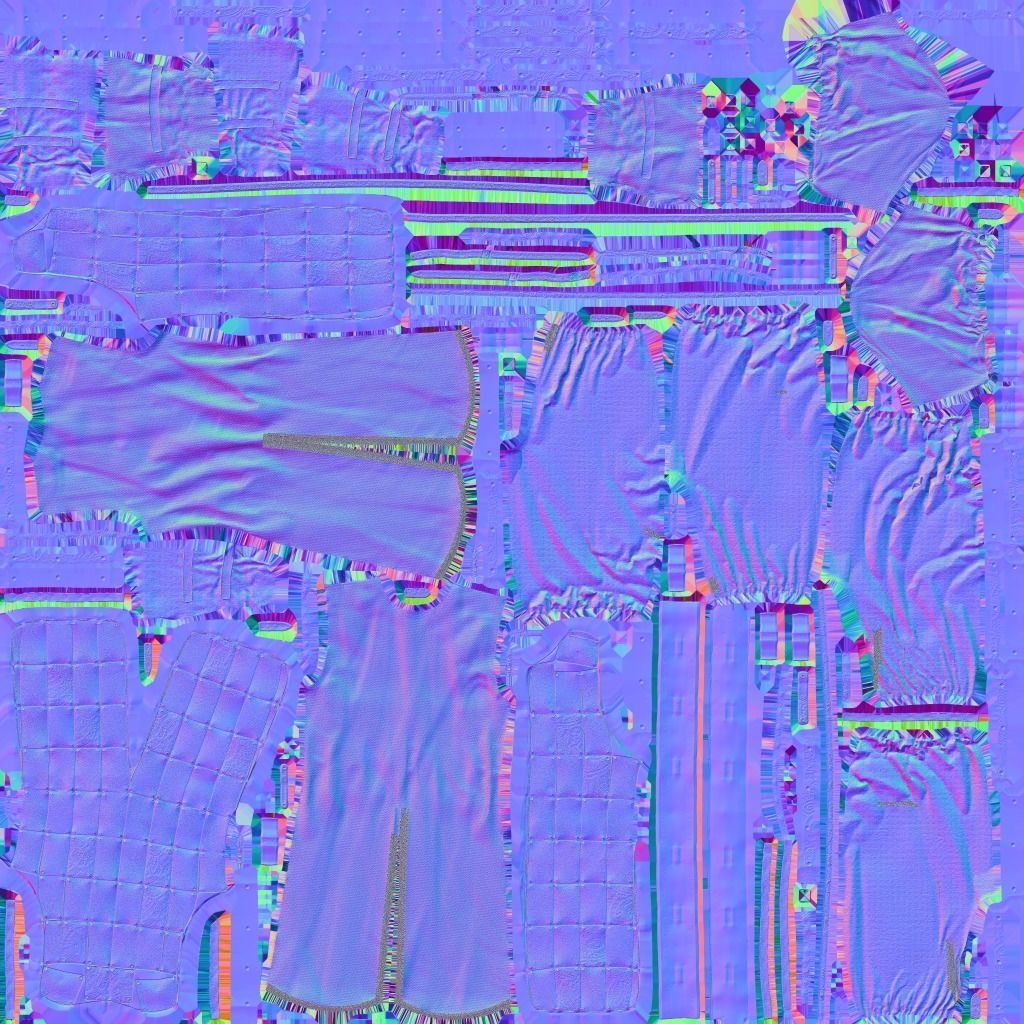 Viking Leather Armor Low-poly 3D model_8