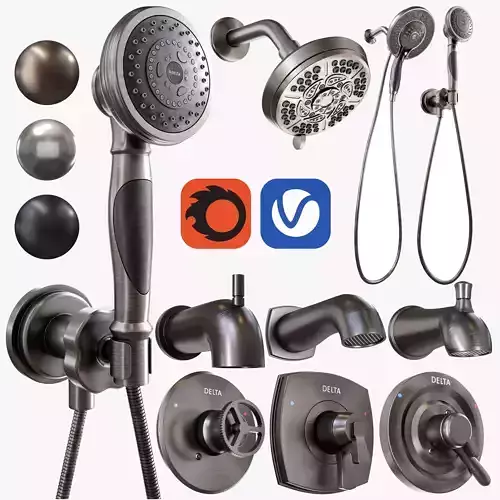 delta shower faucet-corona