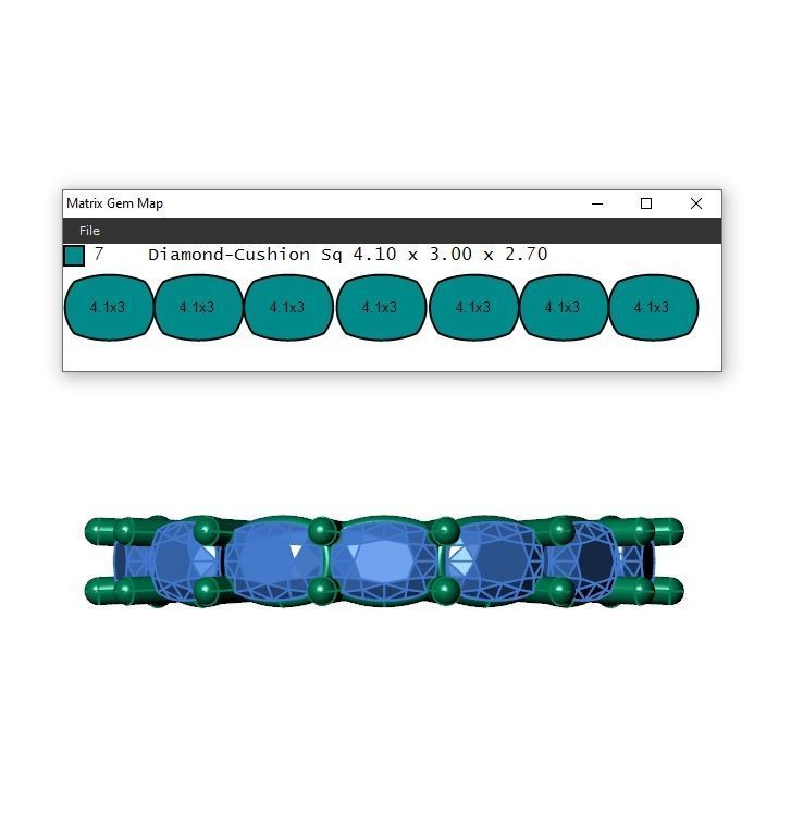 Ring477 gold diamond eternity ring 3D print model_6