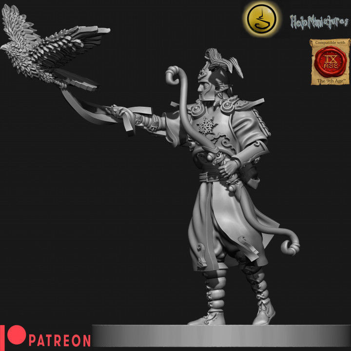 Highborn elves Archers 3D print model_4