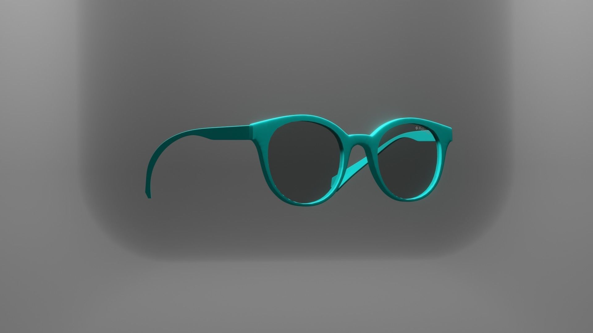 Polaroid Sunglasses for Augmented Reality Low-poly 3D model_2