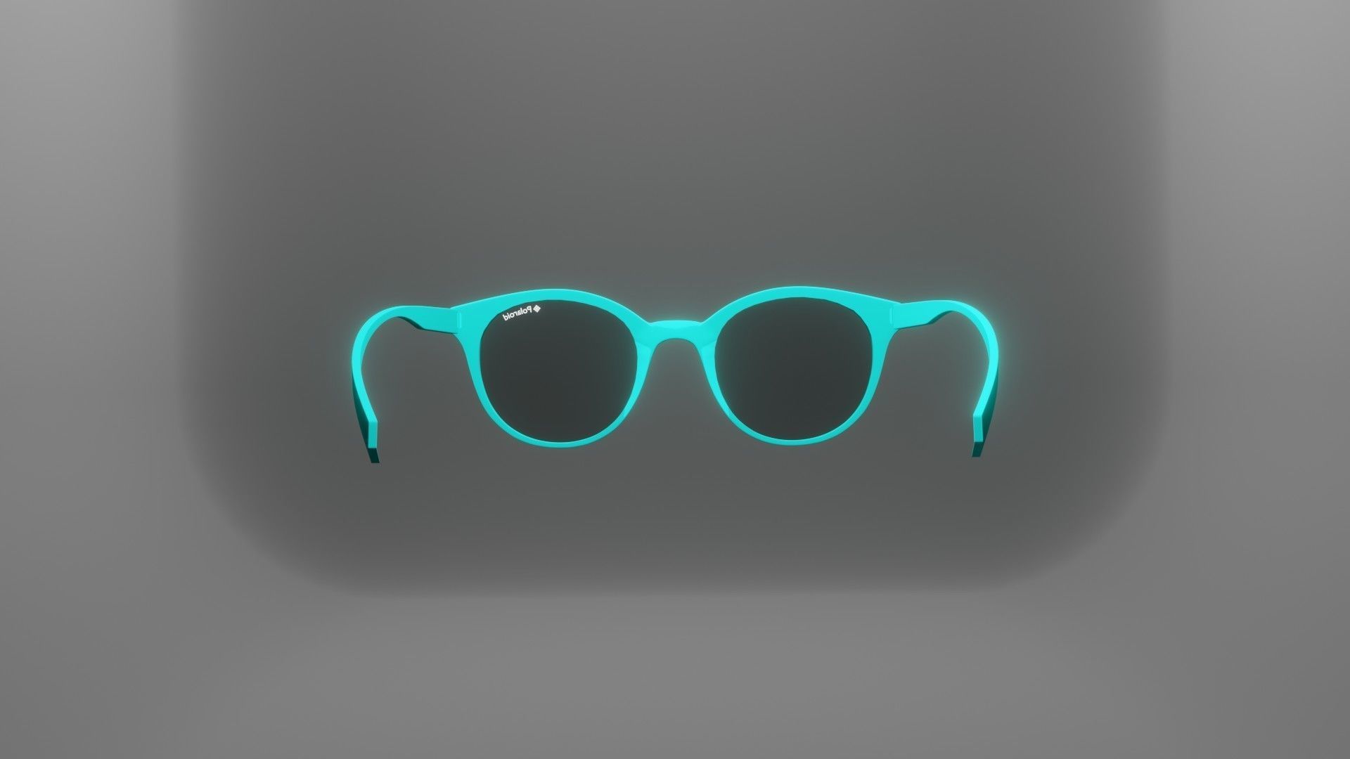 Polaroid Sunglasses for Augmented Reality Low-poly 3D model_3