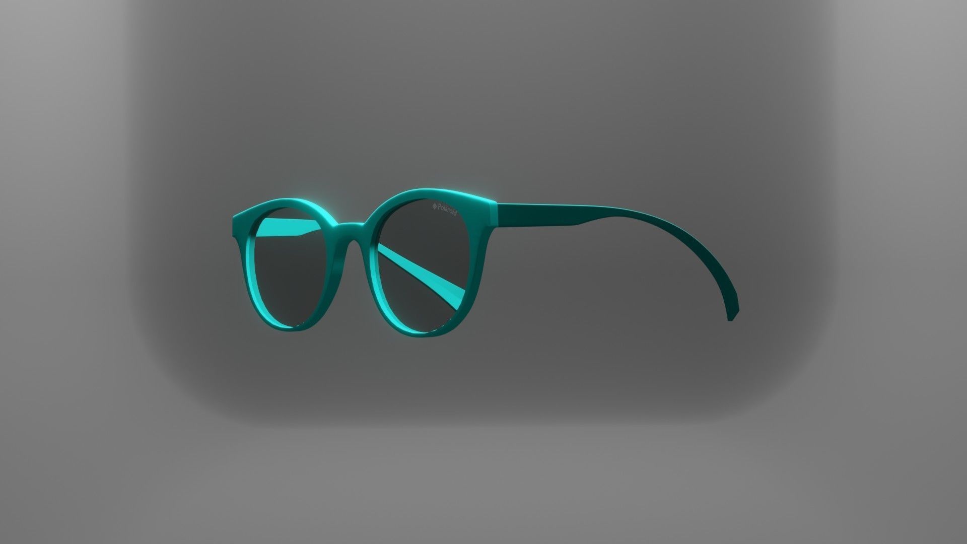 Polaroid Sunglasses for Augmented Reality Low-poly 3D model_4
