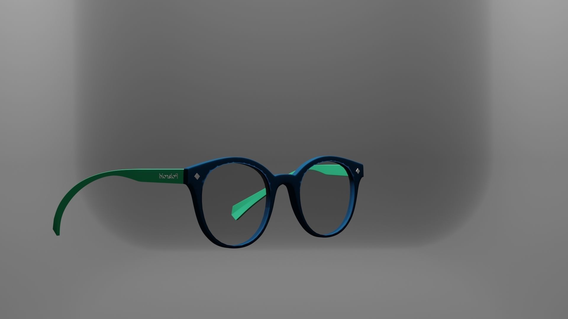 Polaroid Sunglasses 02 for Augmented Reality Low-poly 3D model_2