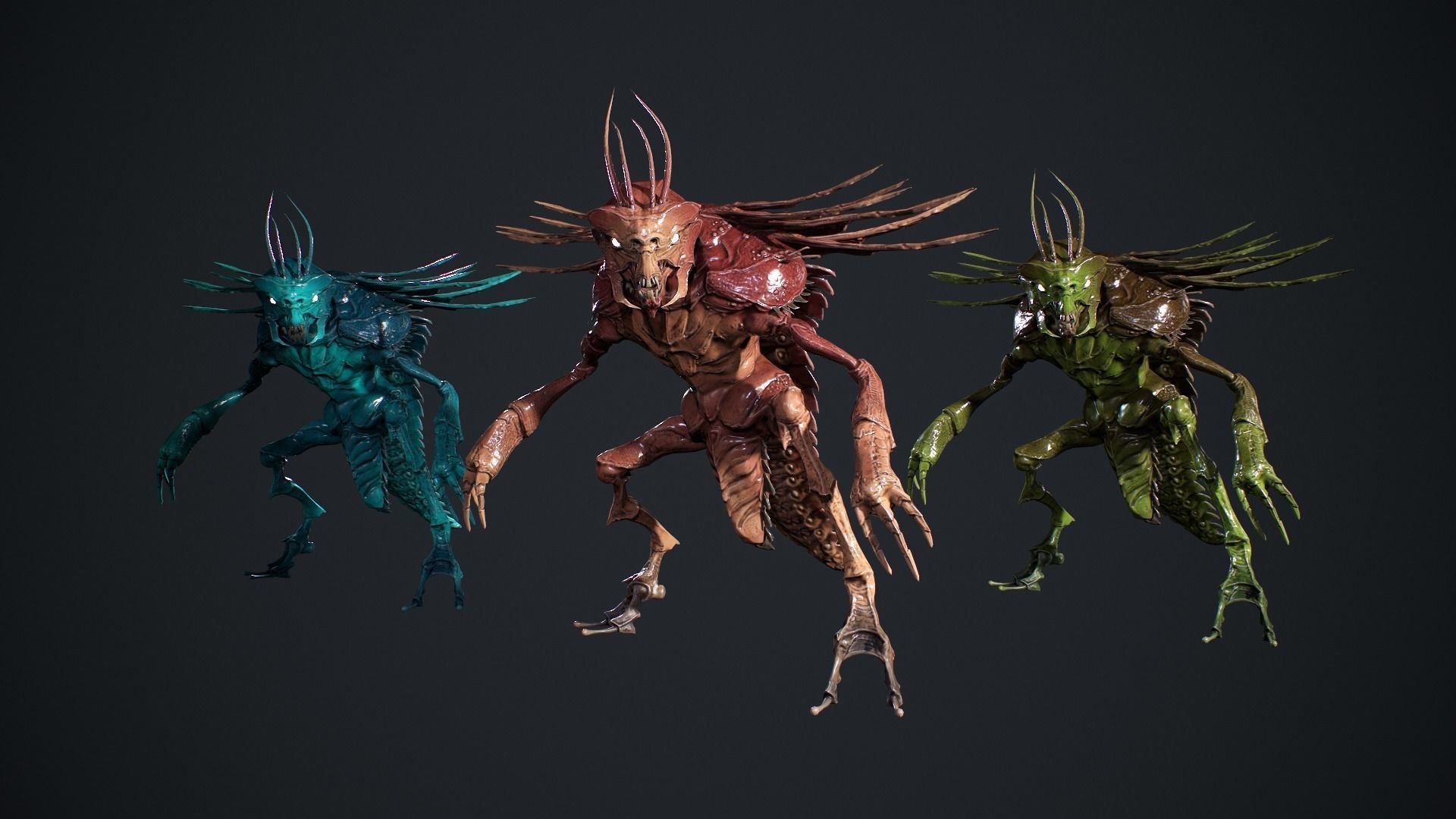 Creatures Pack 2 3D Model Collection_22