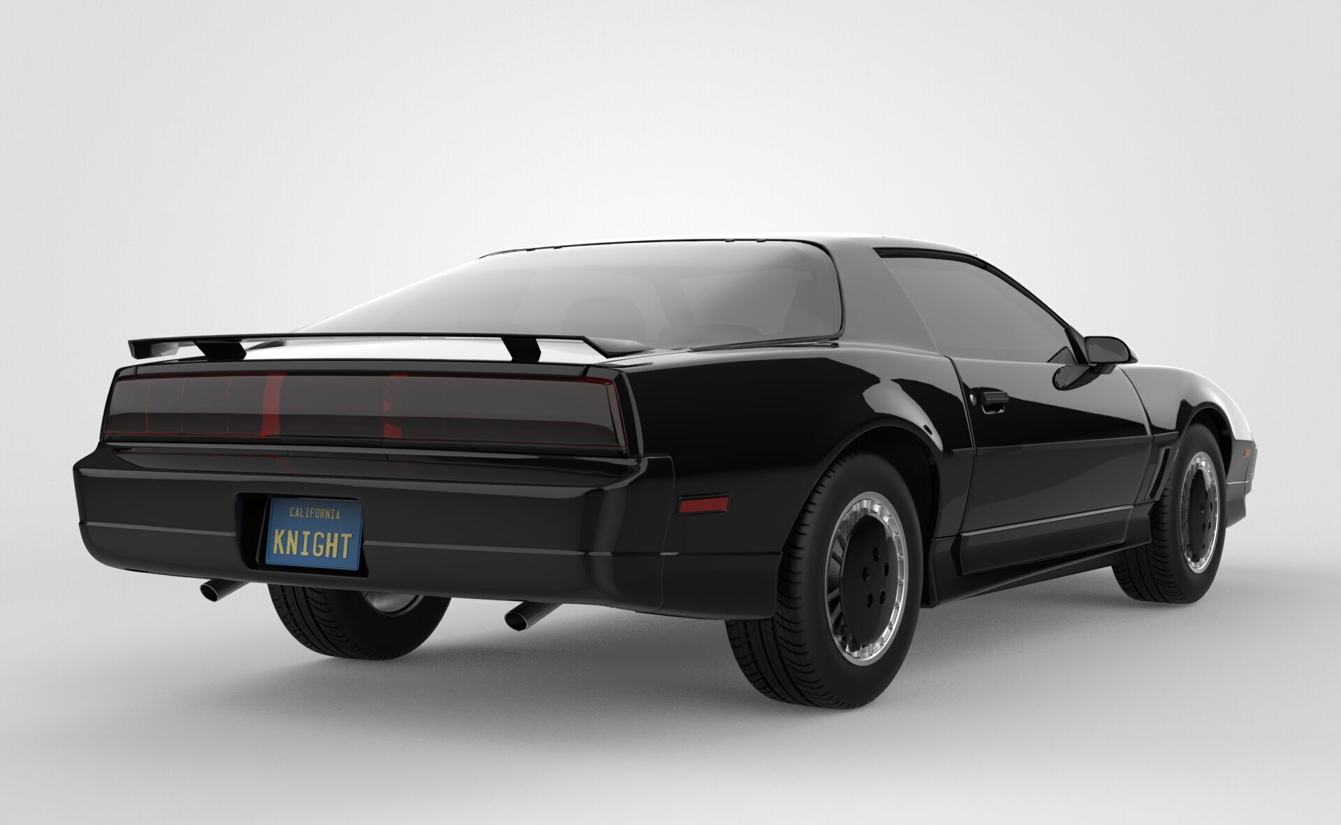 Knight Rider 3D model_4
