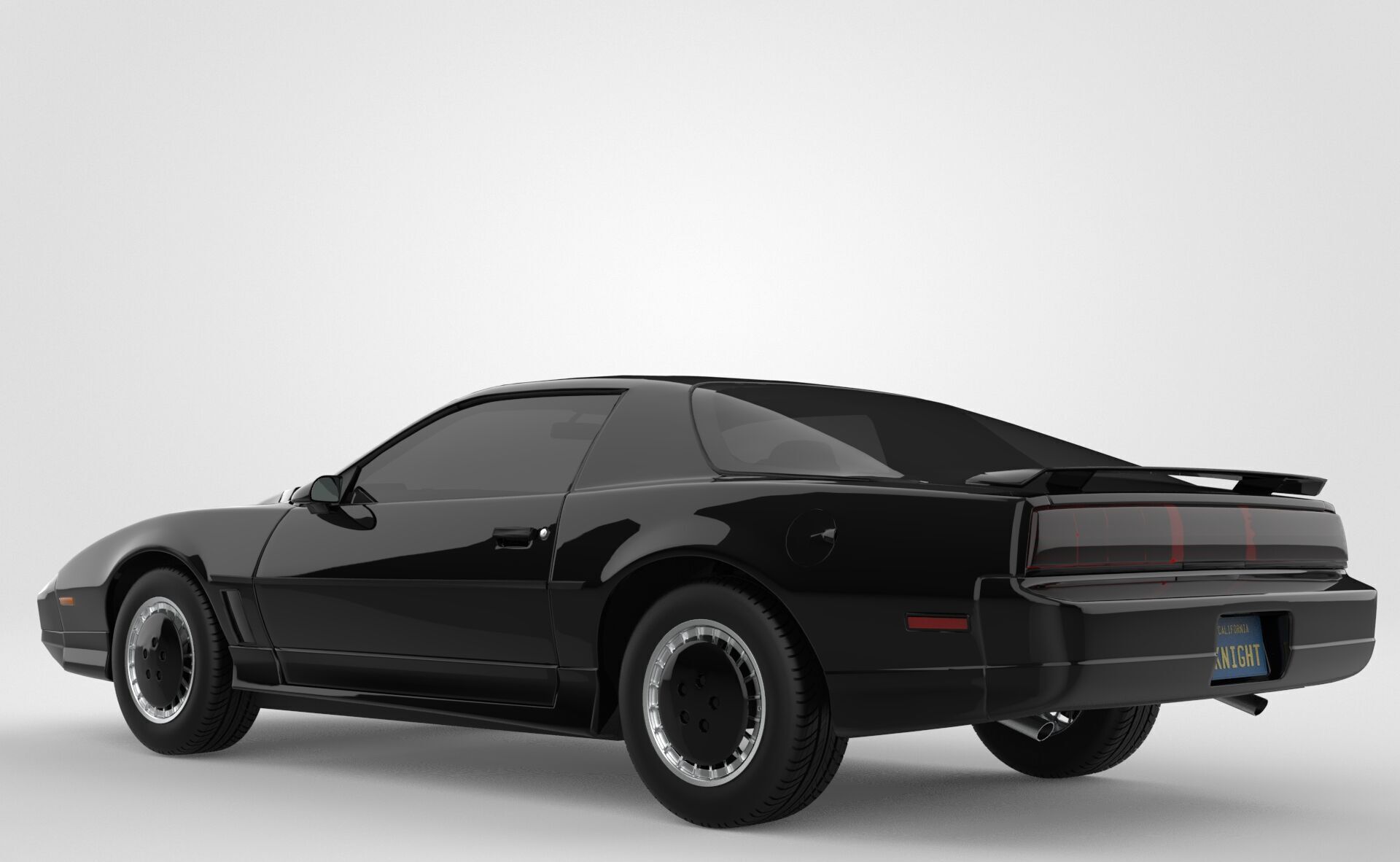 Knight Rider 3D model_2