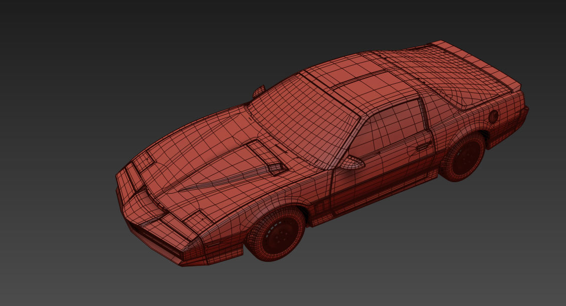 Knight Rider 3D model_12